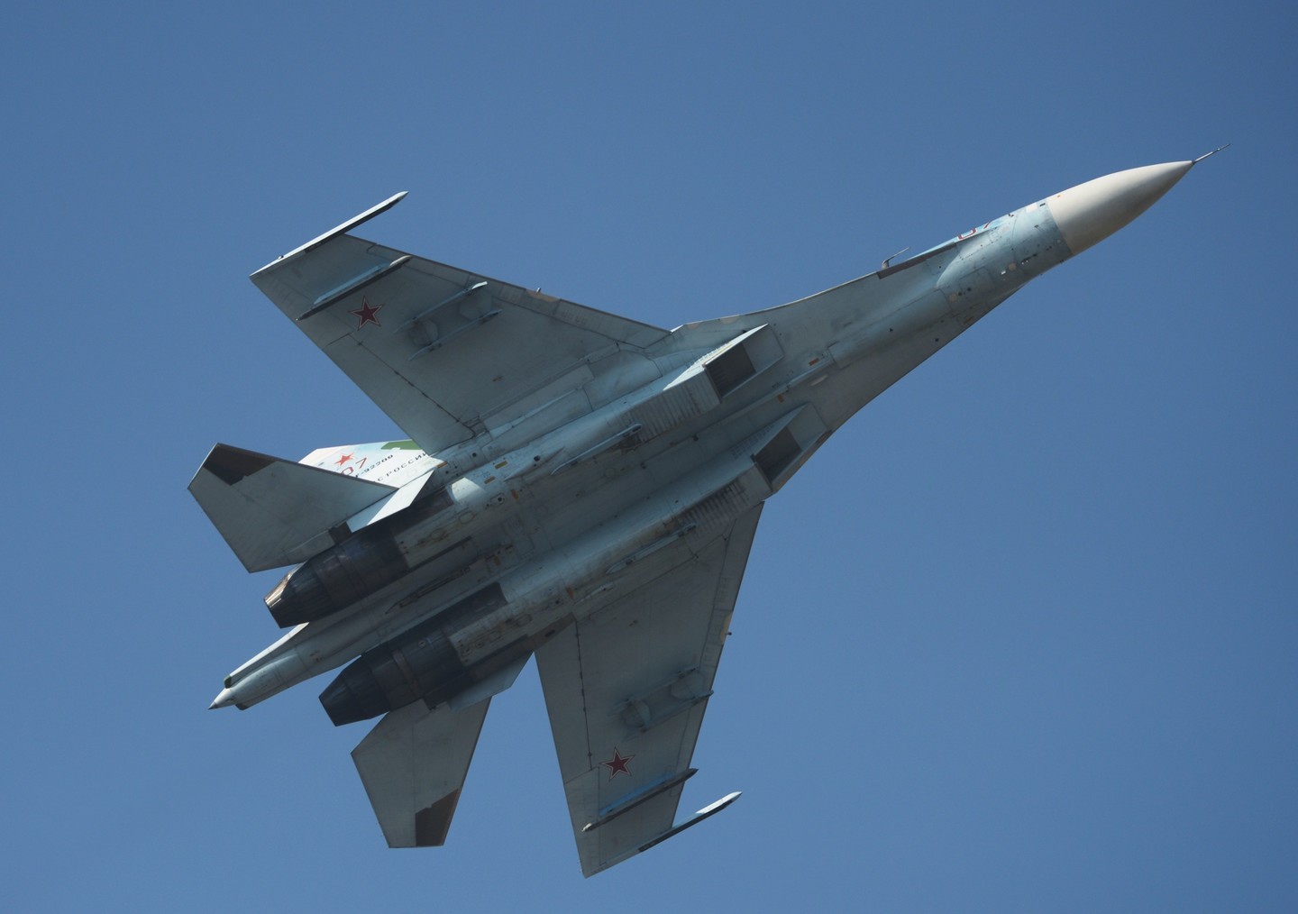 Истребитель Су-27. Фото: &copy; РИА Новости/Артем Житенев


