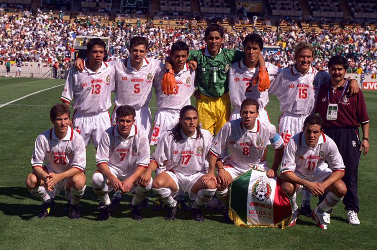Сборная Мексики по футболу, 1998 год.