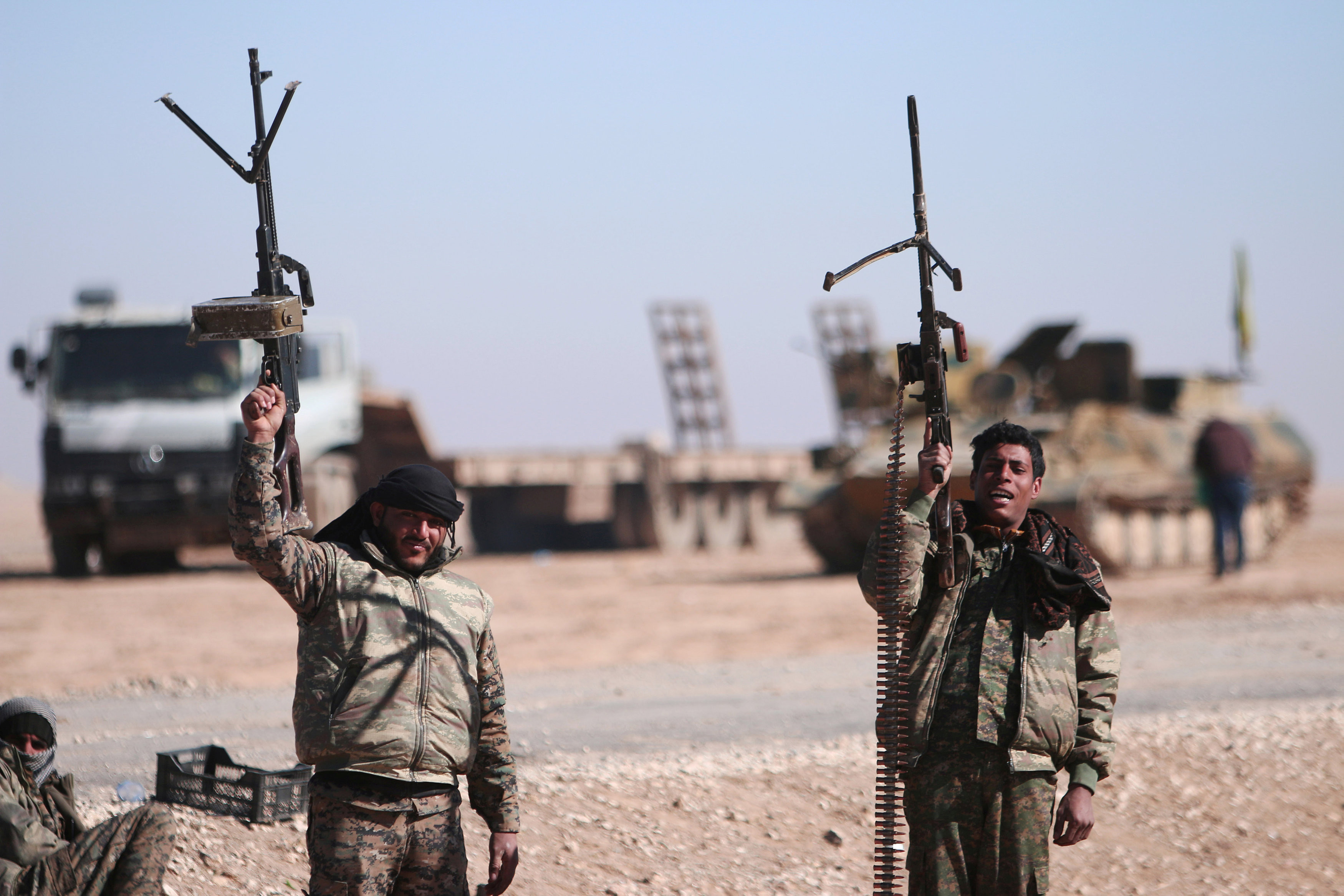 &nbsp;Сегодня силы коалиции проводят операцию по освобождению&nbsp;города Ракка в Сирии от террористов. Фото: &copy;&nbsp;REUTERS/Rodi Said/File Photo