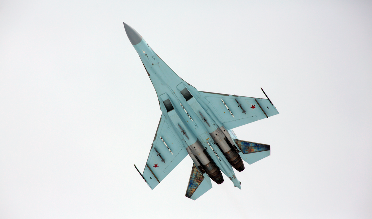 Истребитель Су-27. Фото: &copy;РИА Новости/Анатолий Медведь