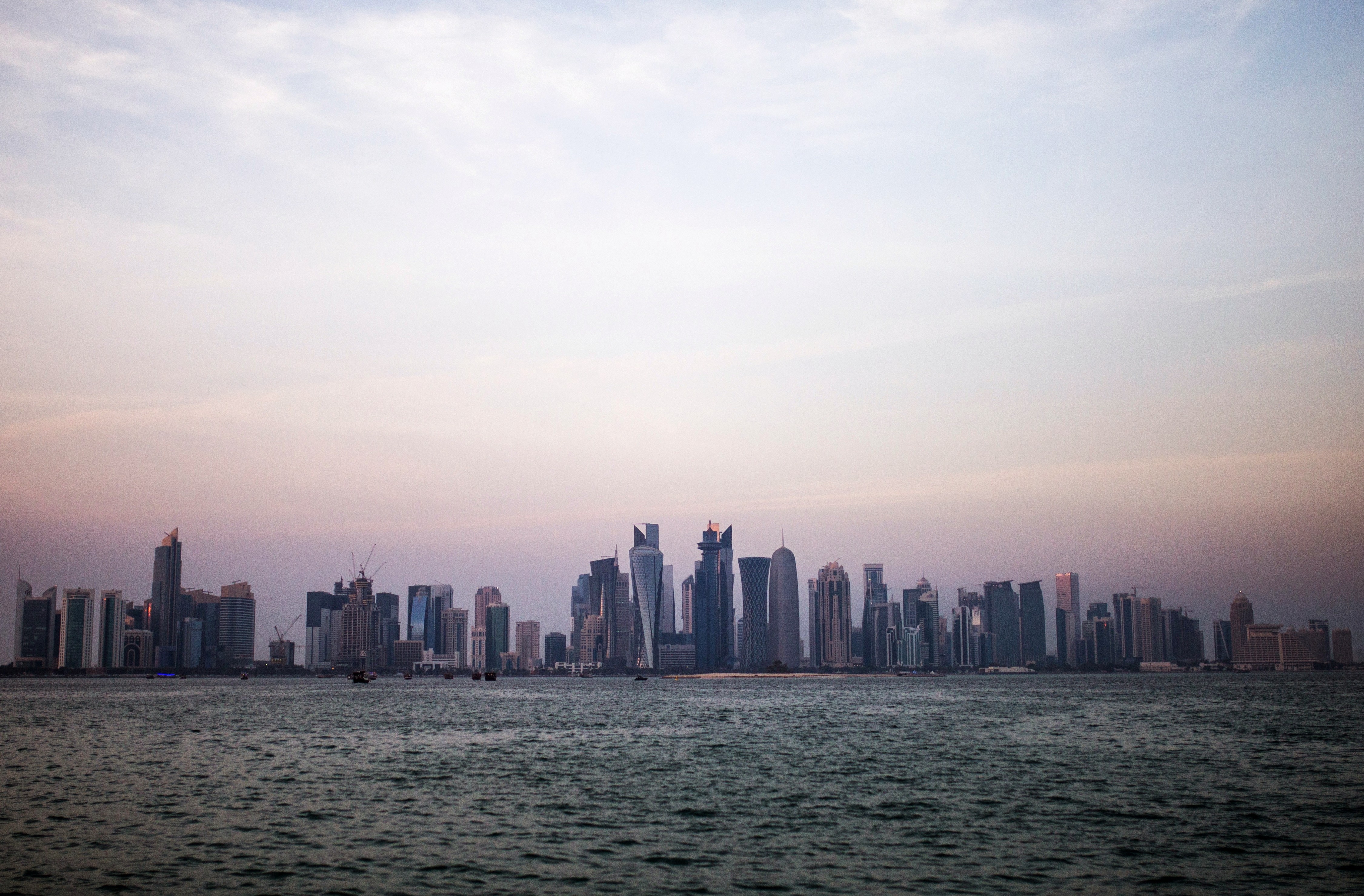 Район Вест-Бэй столицы Катара. Фото: &copy;РИА Новости /&nbsp;Абдулкадер Хадж