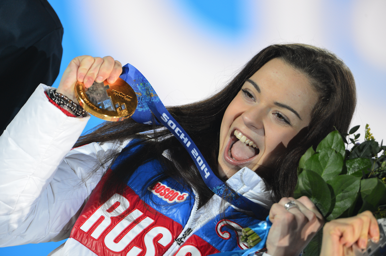 Олимпийская чемпионка Аделина Сотникова.&nbsp;Фото: &copy; РИА Новости/Владимир Сергеев



