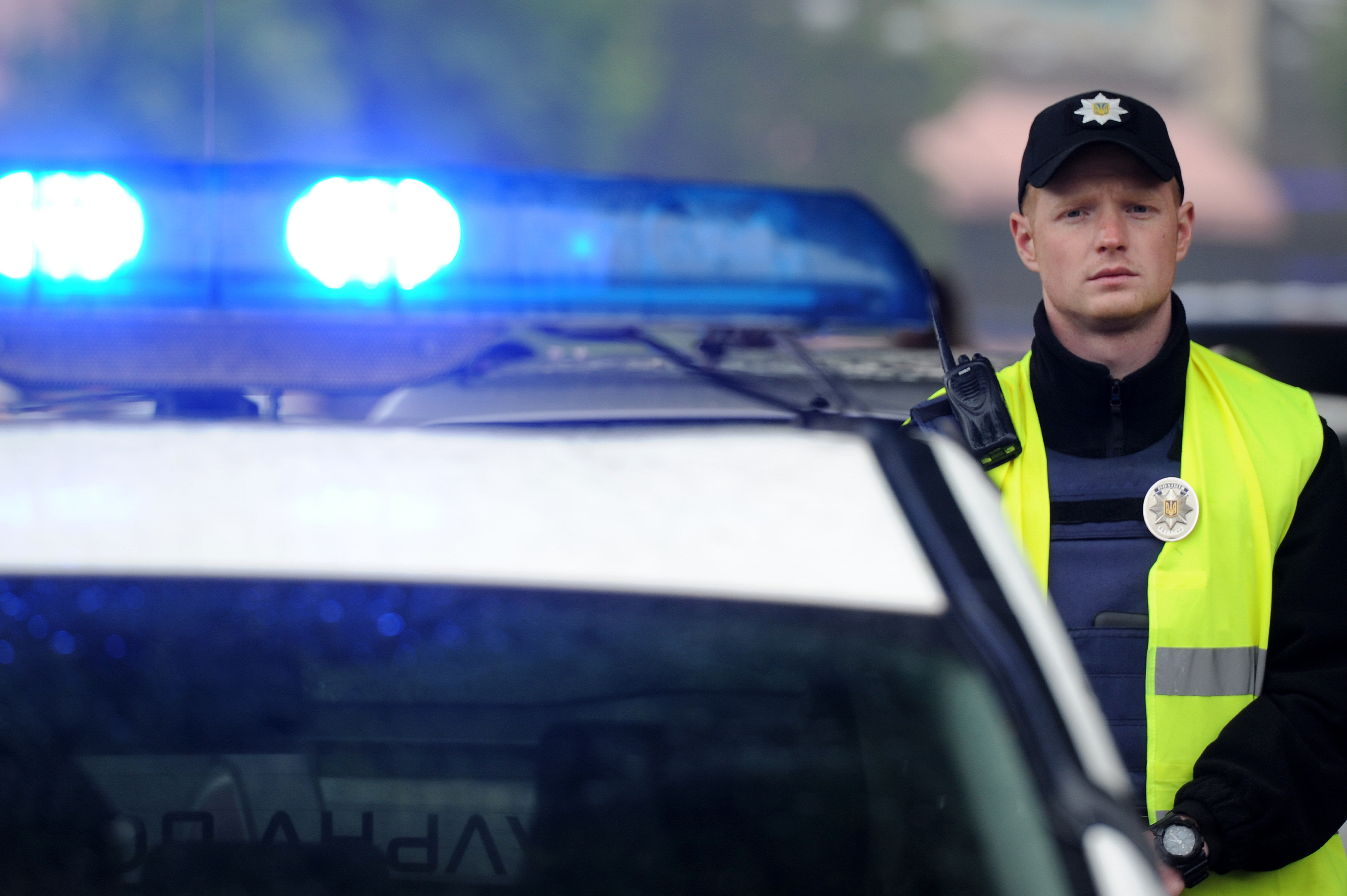 Сотрудник полиции Украины. Фото: &copy; РИА Новости/Виталий Залесский