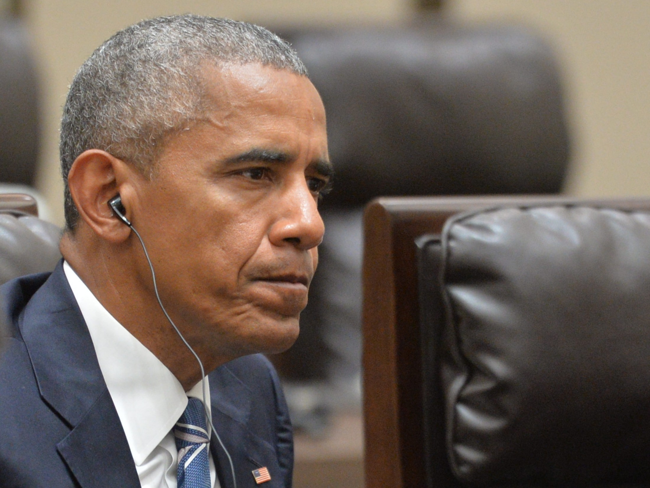 Экс-президент США Барак Обама. Фото: &copy; РИА Новости/Алексей Дружинин