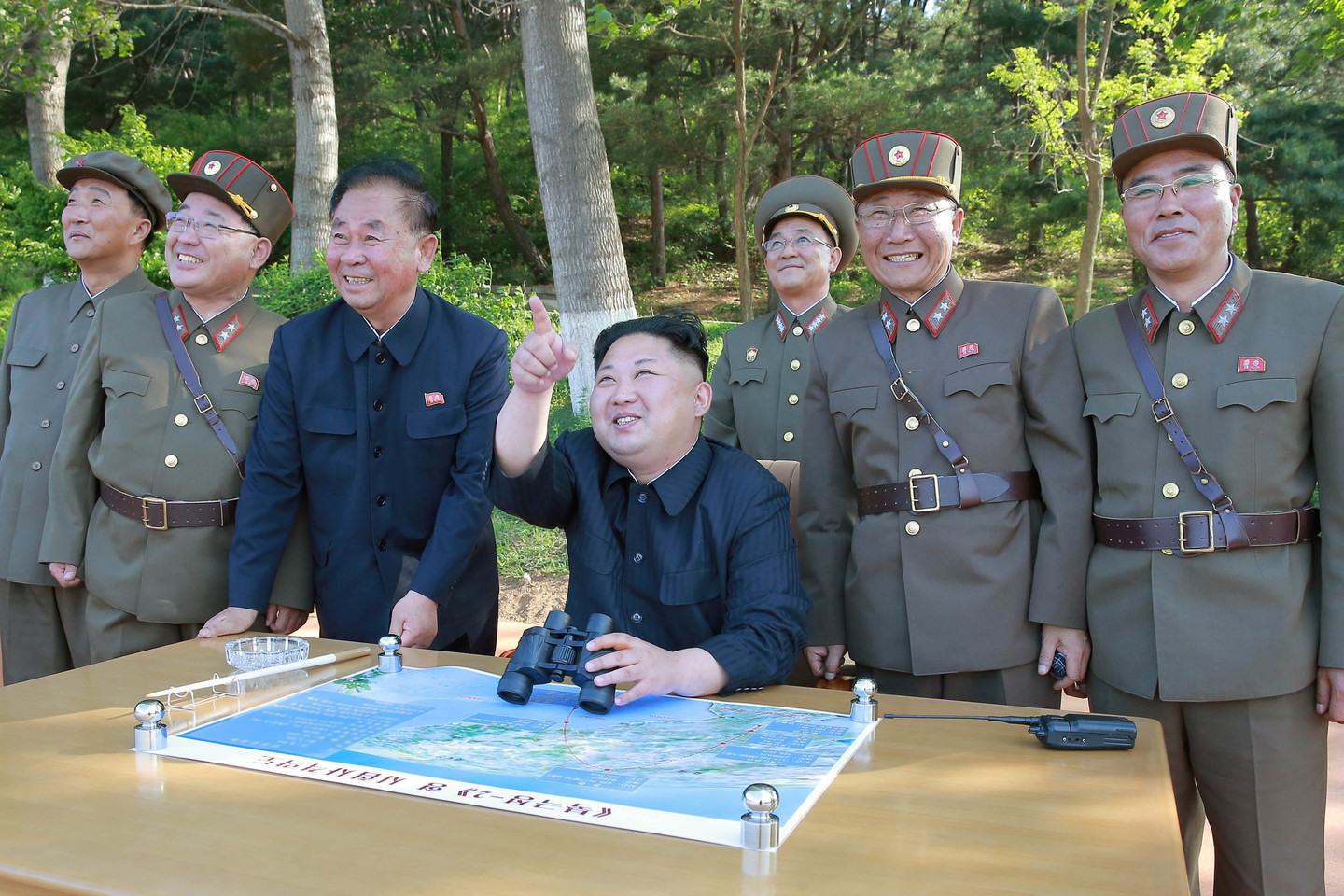 Северокорейский лидер Ким Чен Ын. Фото: &copy; REUTERS/KCNA