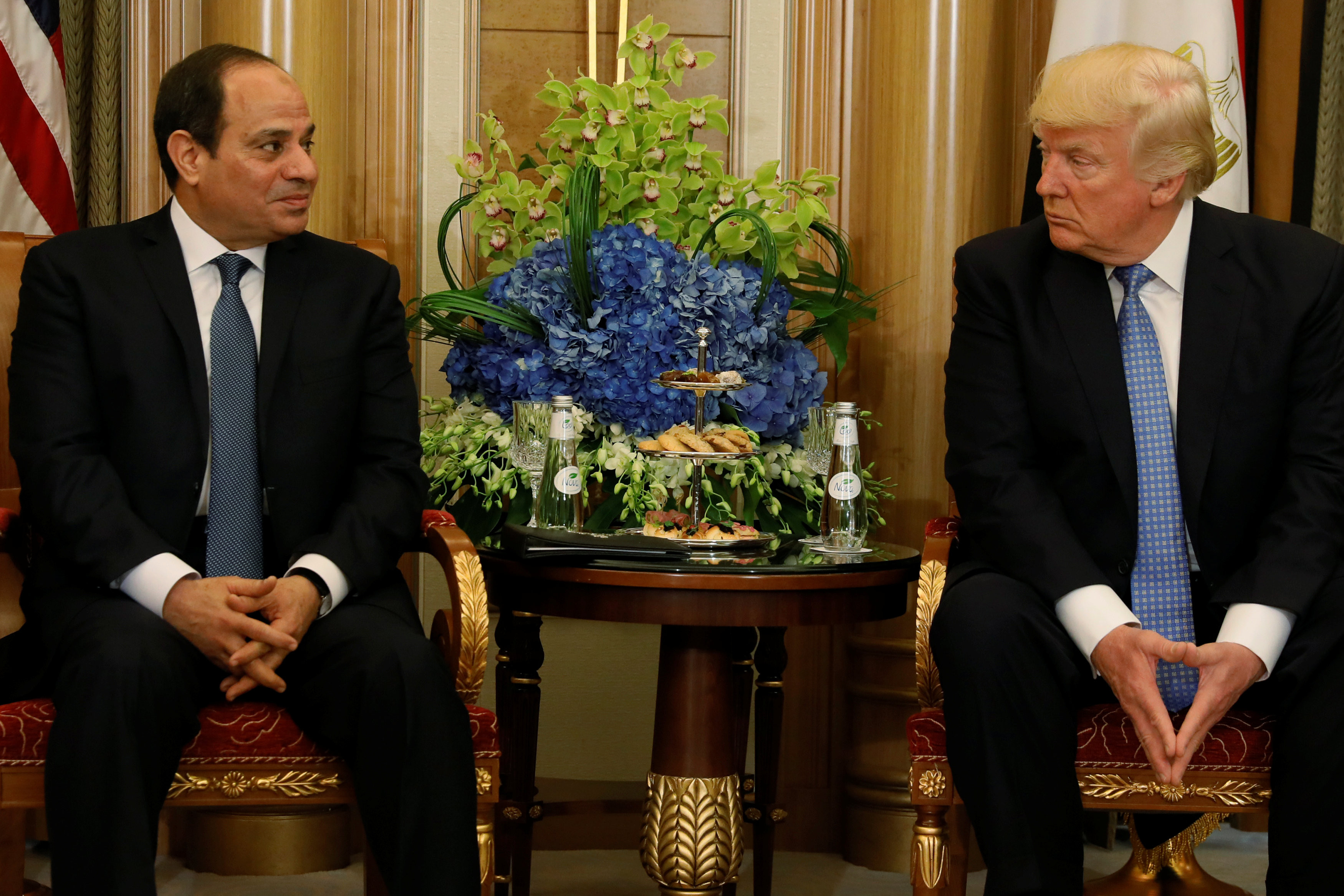 Президенты США и Египта Дональд Трамп и Абдельфаттах&nbsp;Сиси. Фото: &copy; REUTERS/Jonathan Ernst