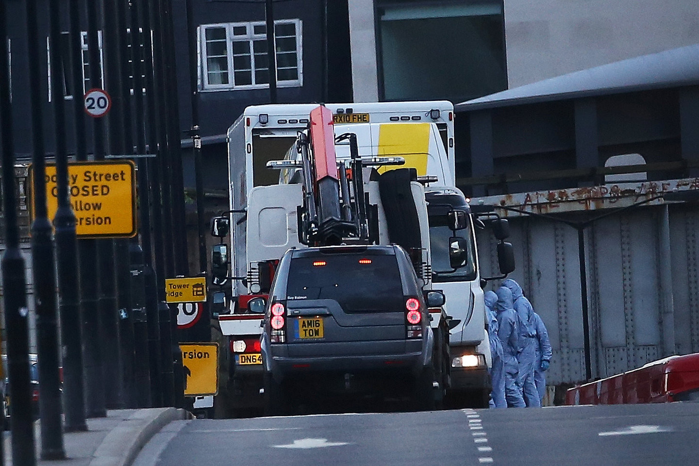 Фургон&nbsp;лондонских террористов. Фото: &copy; REUTERS/Neil Hall