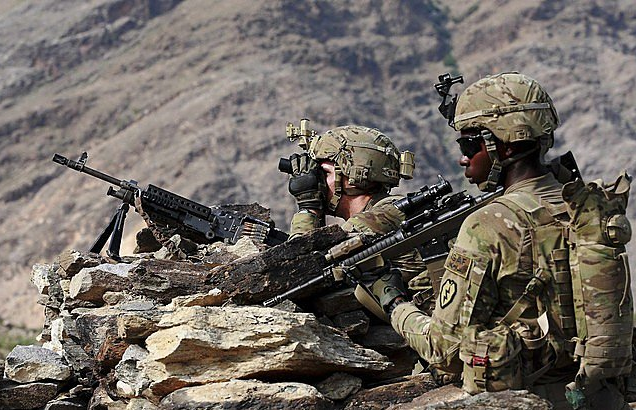 Солдаты армии США в Афганистане. Фото: &copy;&nbsp;REUTERS/Nikola Solic