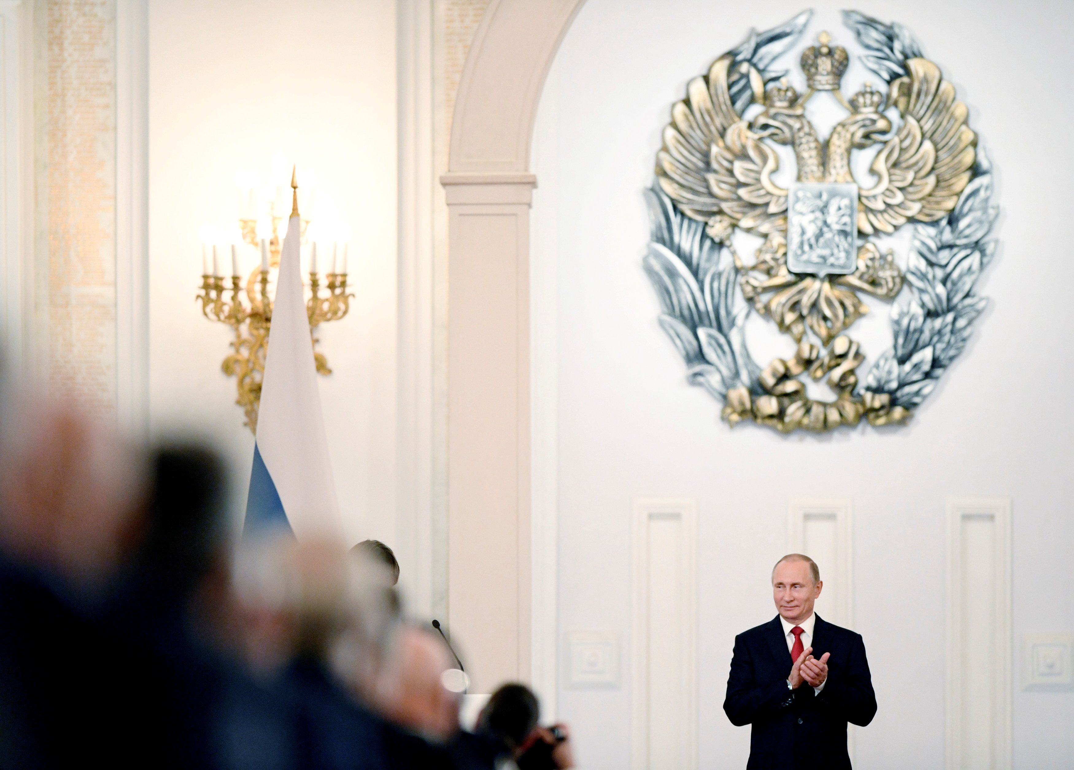 Владимир Путин. Фото: &copy;&nbsp;REUTERS/Natalia Kolesnikova