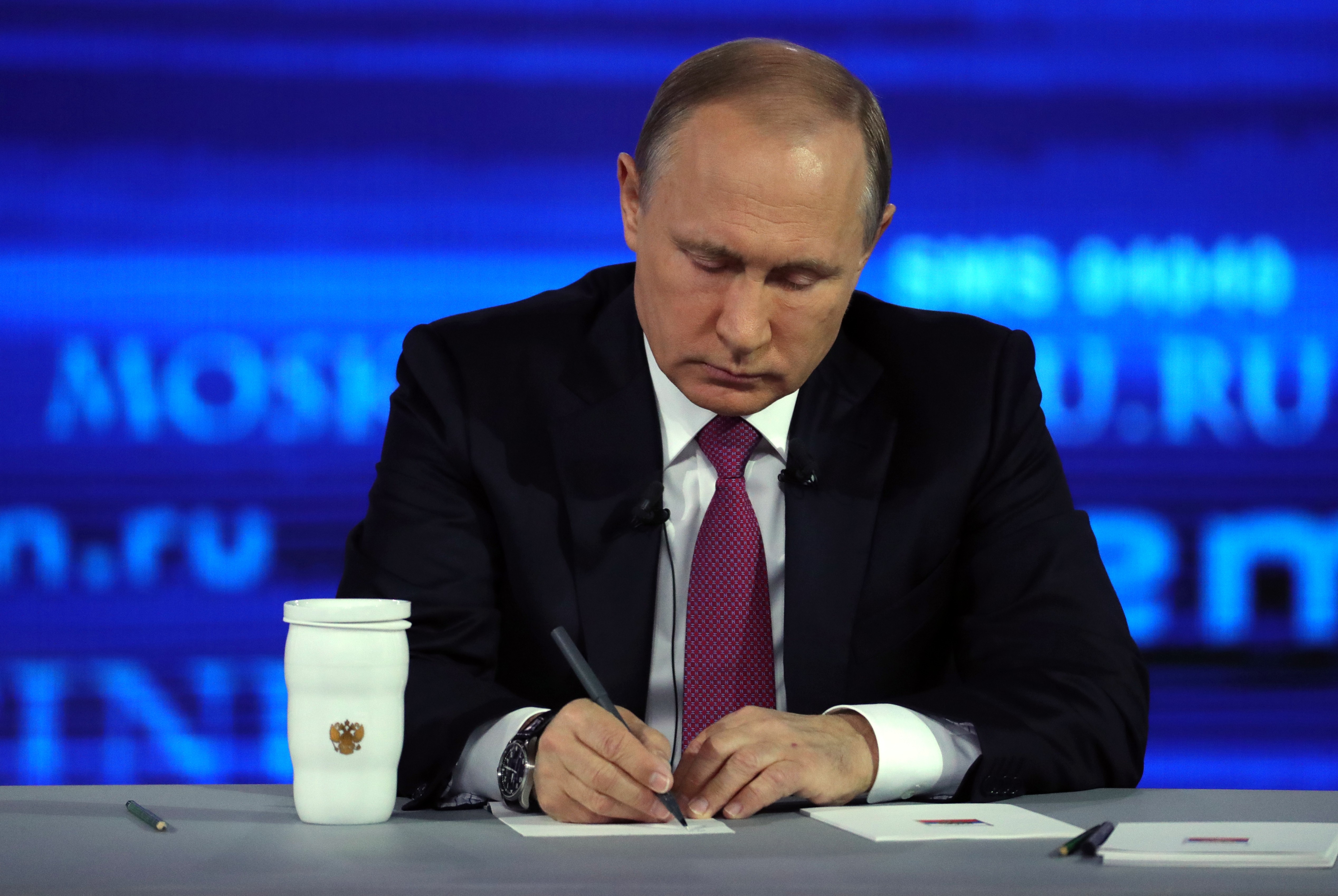 Президент России Владимир Путин. Фото: &copy;РИА Новости/Михаил Климентьев