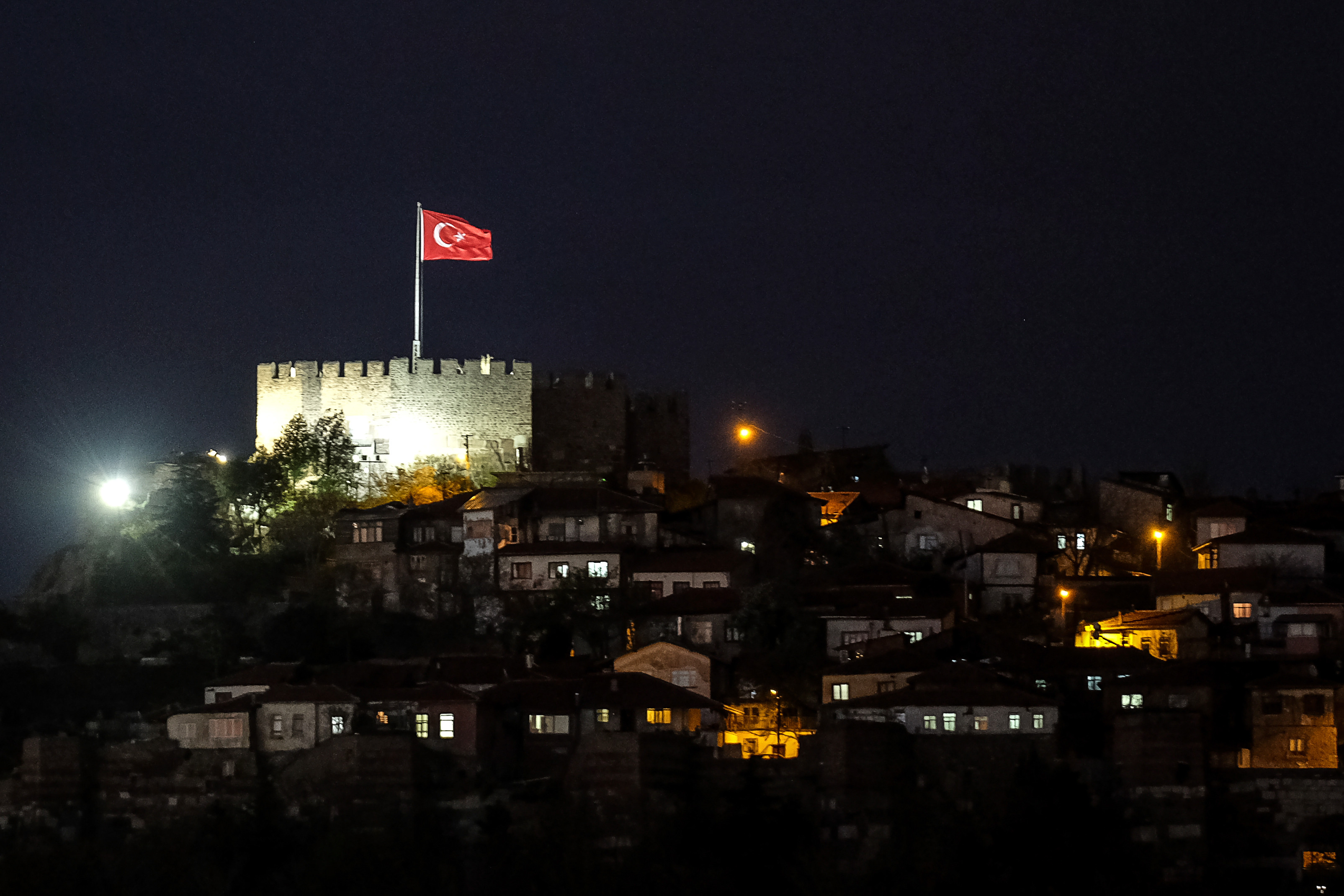 Флаг Турции в Анкаре. Фото: &copy; РИА Новости/Антон Денисов