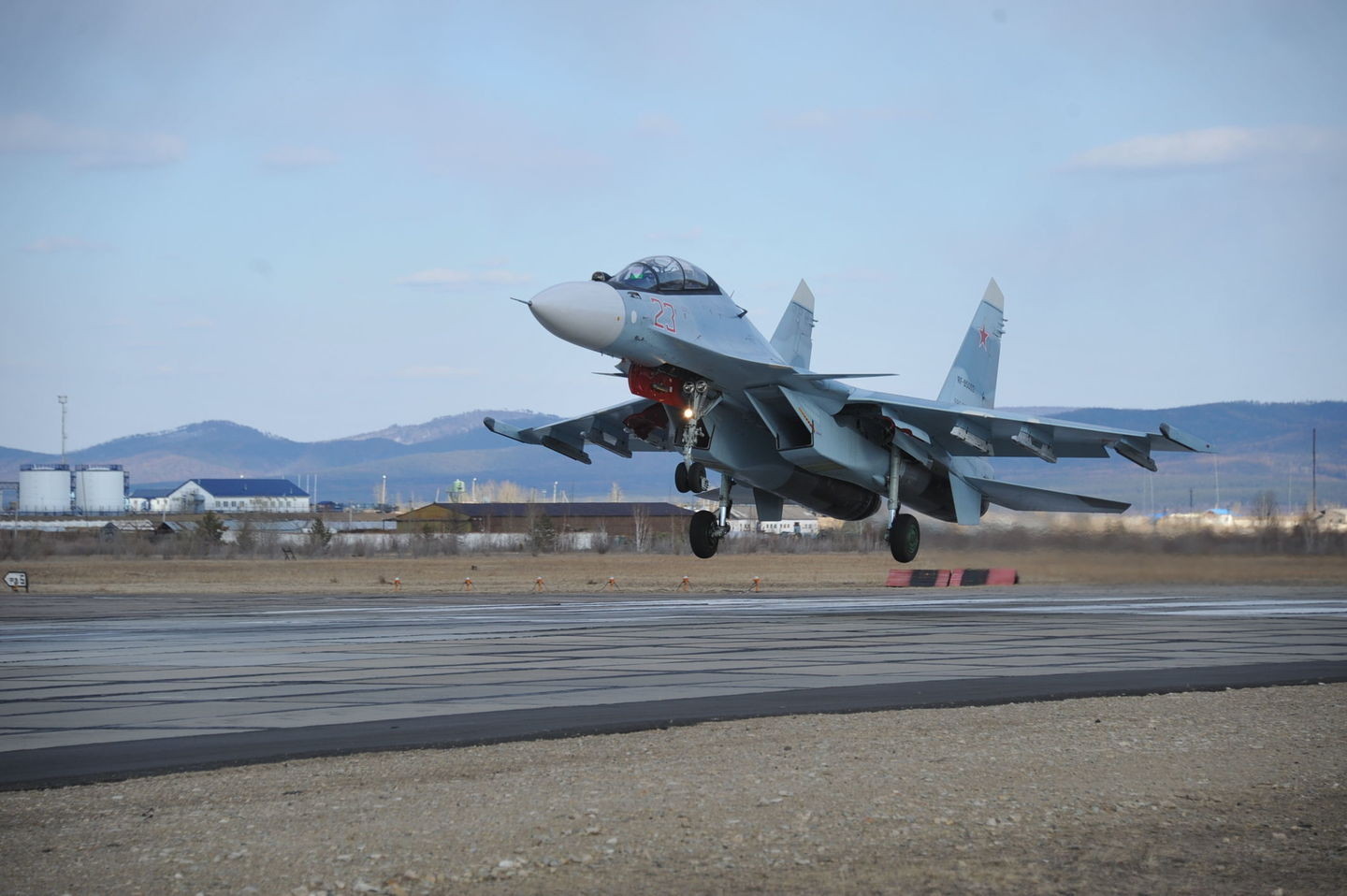 Истребитель Су-30.&nbsp;Фото: &copy; РИА Новости/Евгений Епанчинцев





