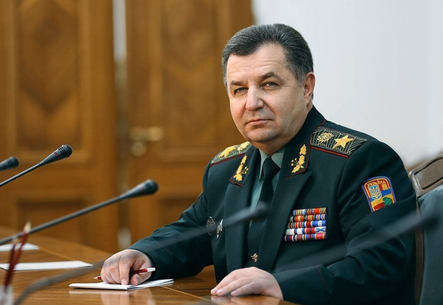 Степан Полторак, министр обороны Украины. Фото: facebook