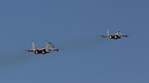 Самолёты МиГ-29. Фото: Ozbrojen&eacute; sily Slovenskej republiky
