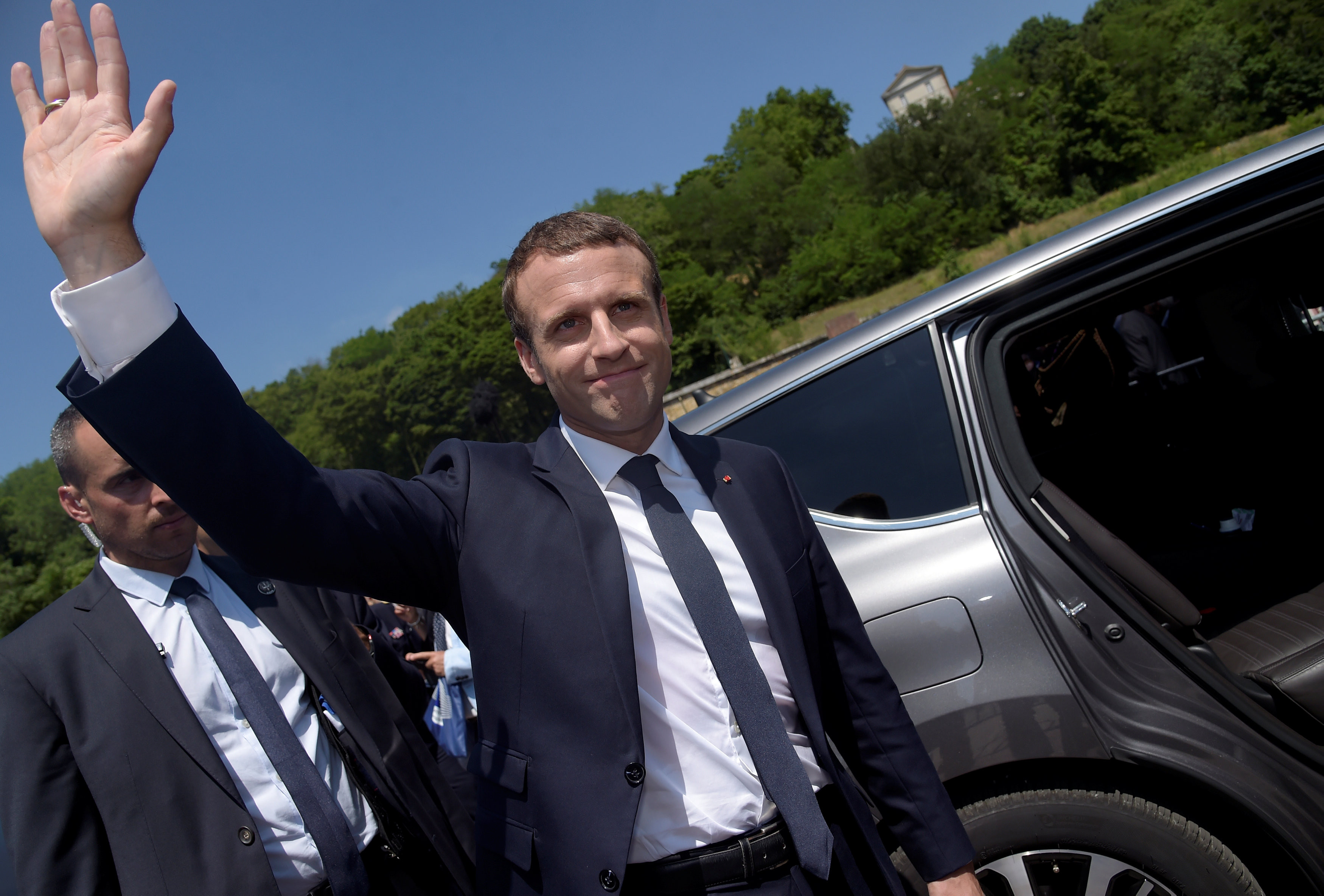 Президент Франции Эммануэль Макрон. Фото: &copy;&nbsp;REUTERS/Bertrand Guay