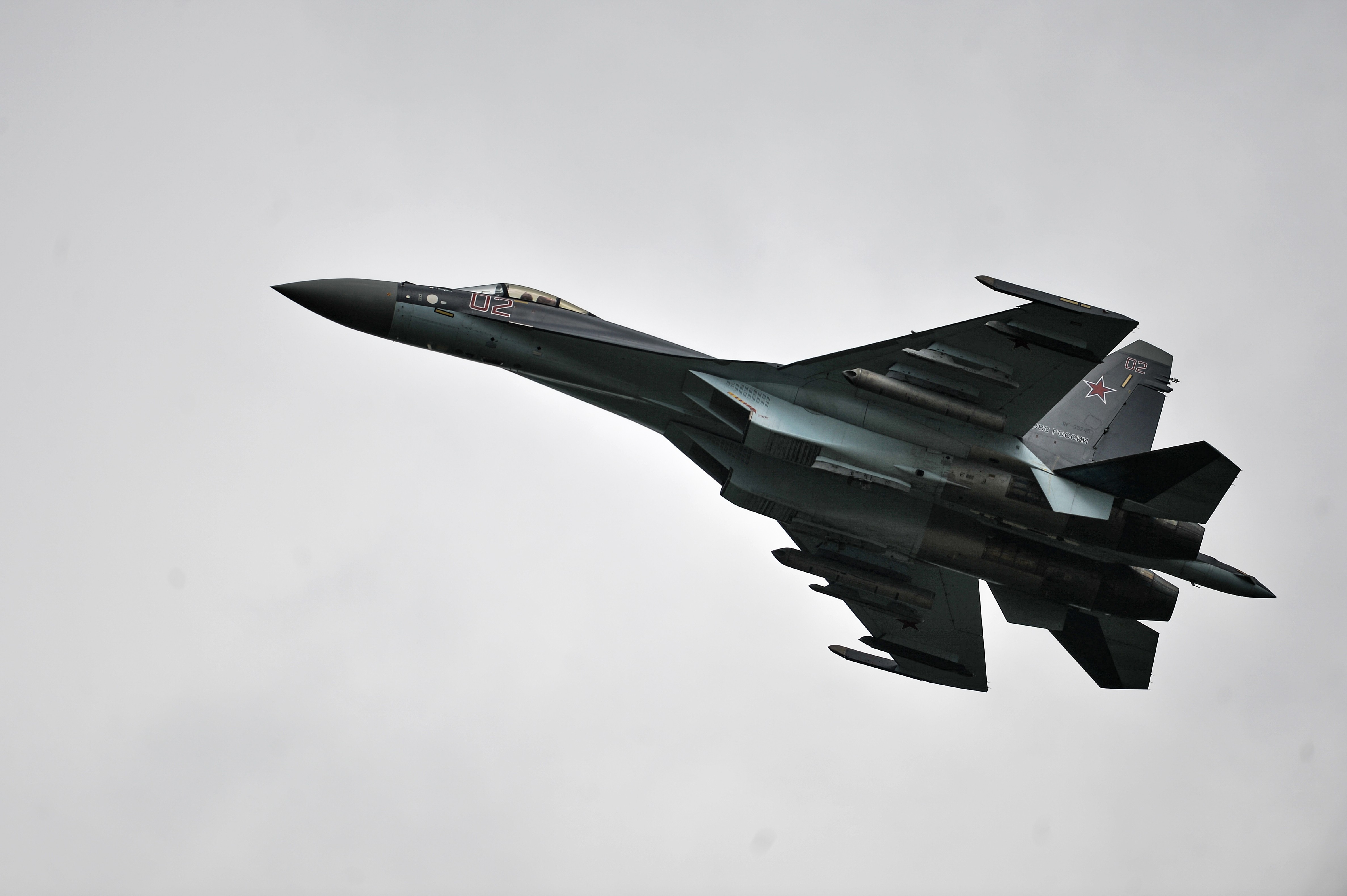 Самолет Су-35. Фото: &copy; РИА Новости/Владимир Астапкович