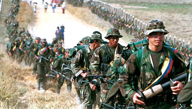 Военные Колумбии.&nbsp;Фото: &copy; REUTERS
