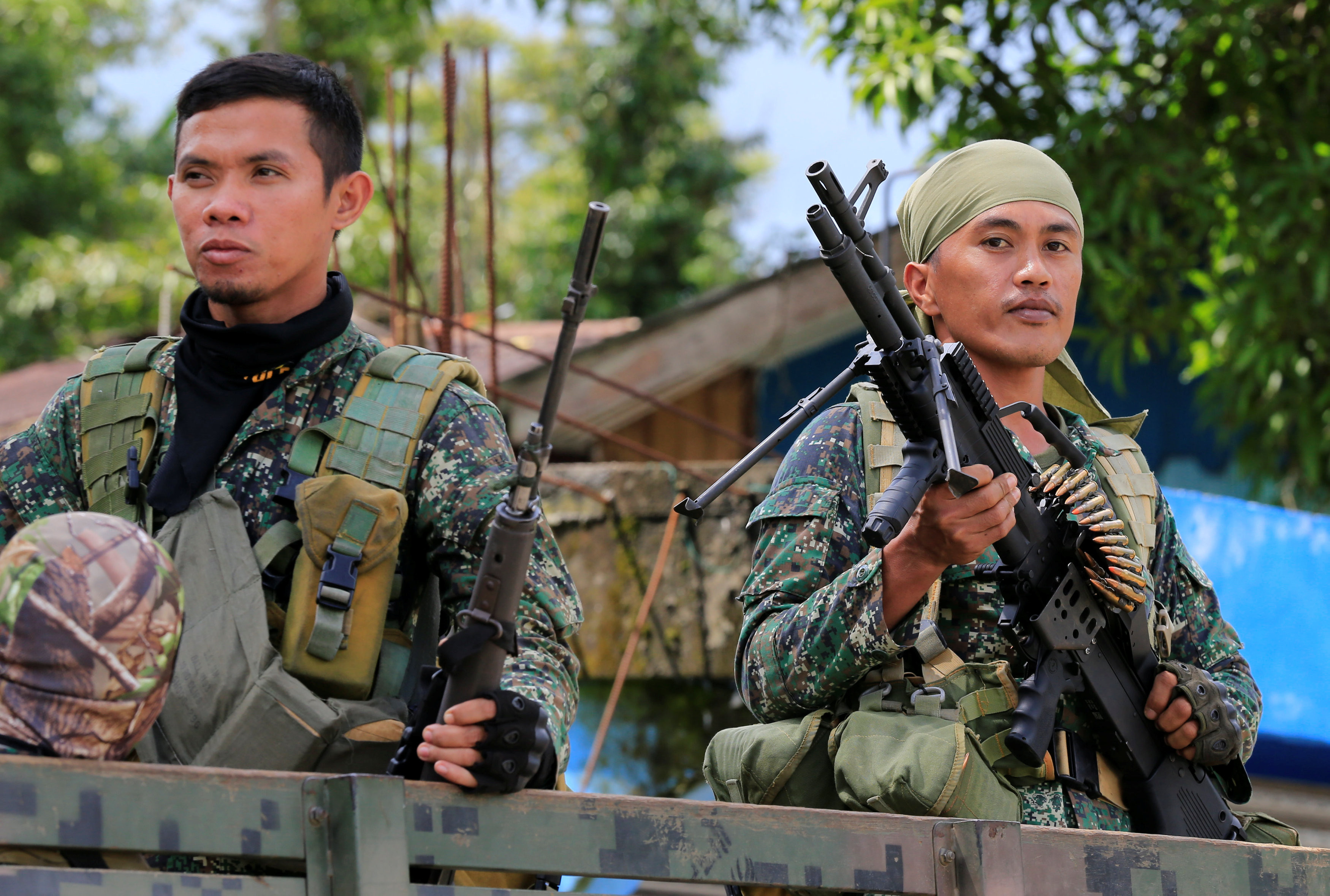Военные на Филиппинах. Фото: &copy; REUTERS/Romeo Ranoco