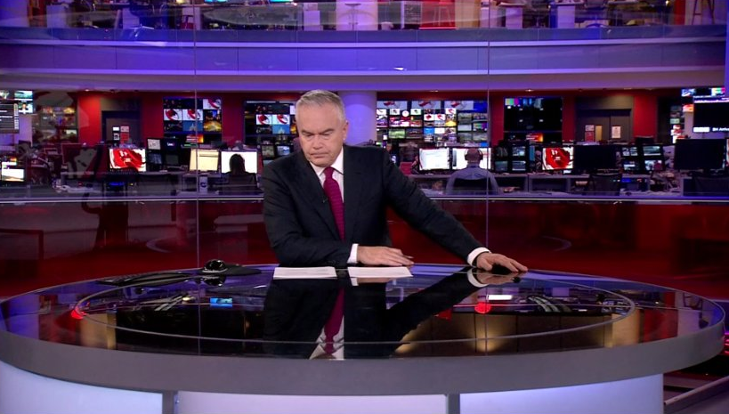 Ведущий новостей на телеканале BBC Хью Эдвардс. Фото: соцсети&nbsp;