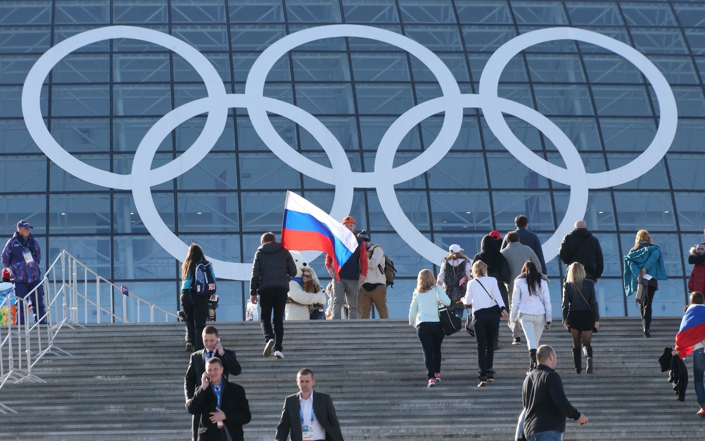 Олимпийские кольца. Фото: &copy; РИА Новости/Игорь Зарембо