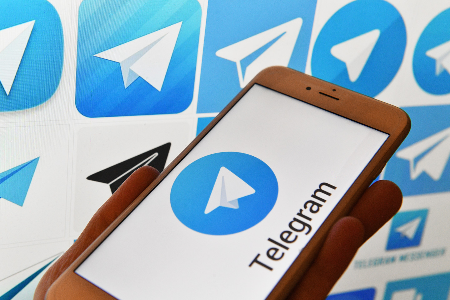 Логотип Telegram. Фото: &copy;РИА Новости/Наталья Селиверстова