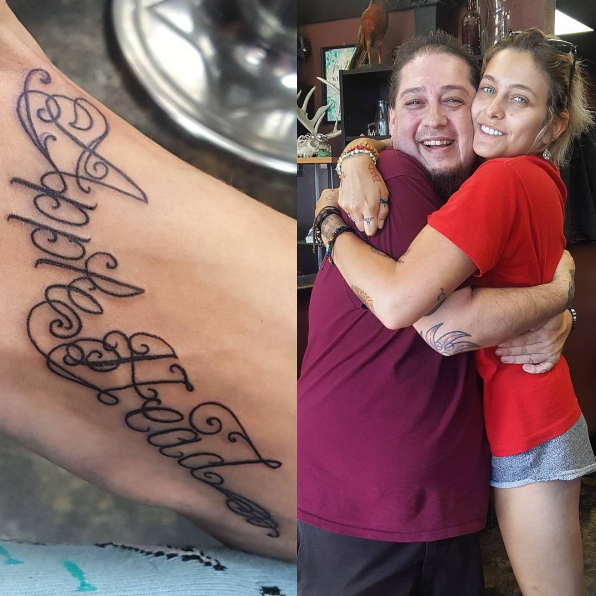 Ксения Бородина посвятит татуировку младшей дочери