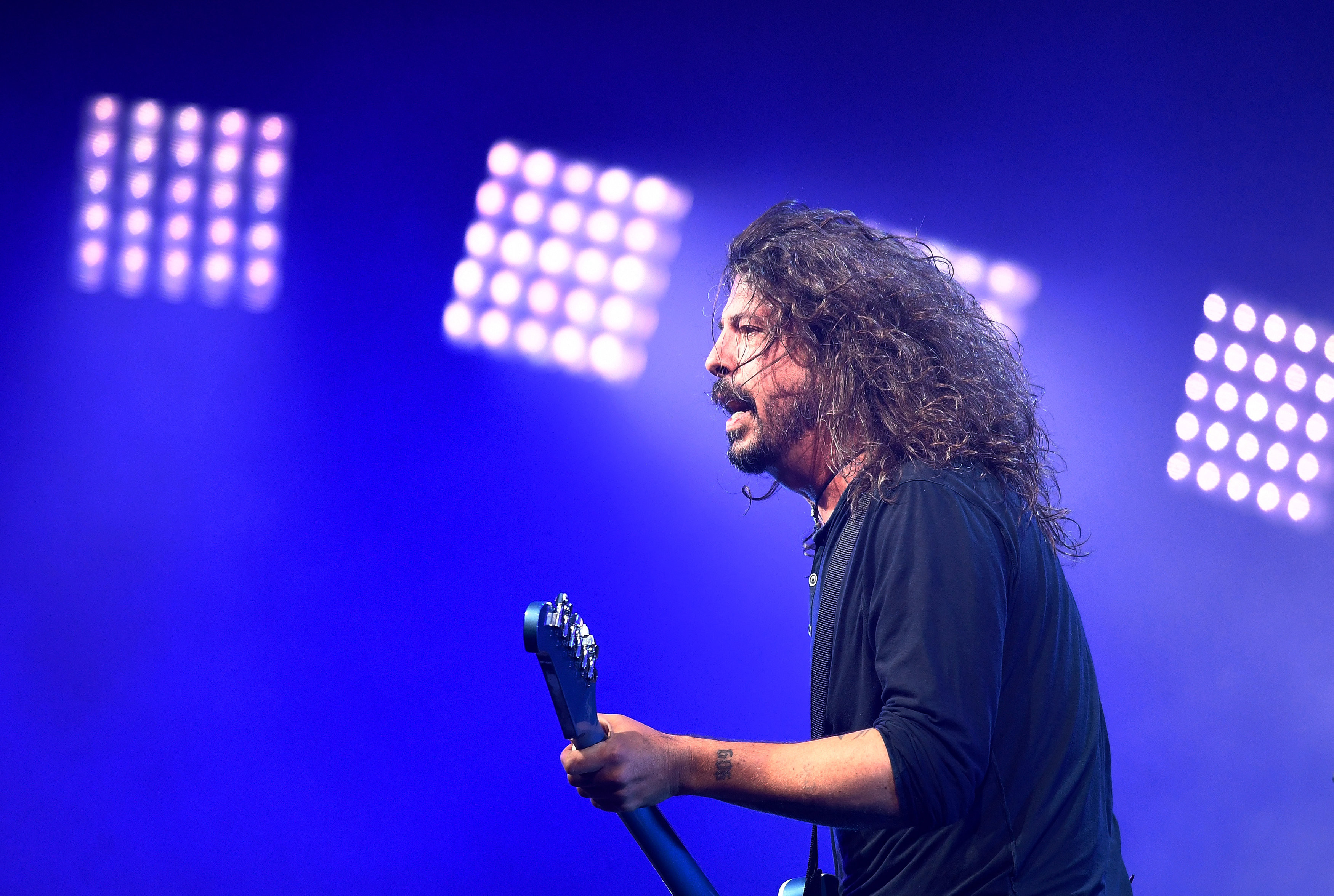 Дэйв Грол из Foo Fighters. Фото: REUTERS/DYLAN MARTINEZ