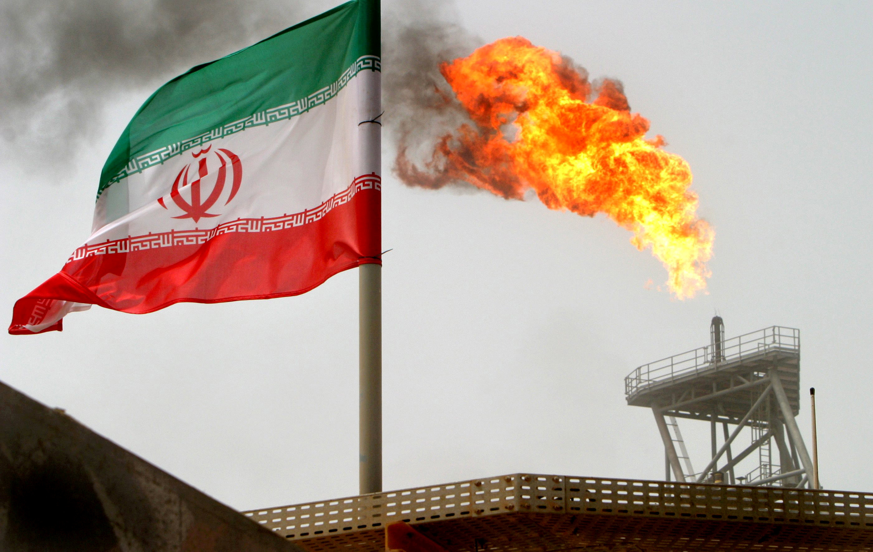 Флаг Ирана.&nbsp;Фото: &copy;&nbsp;REUTERS/Raheb Homavandi