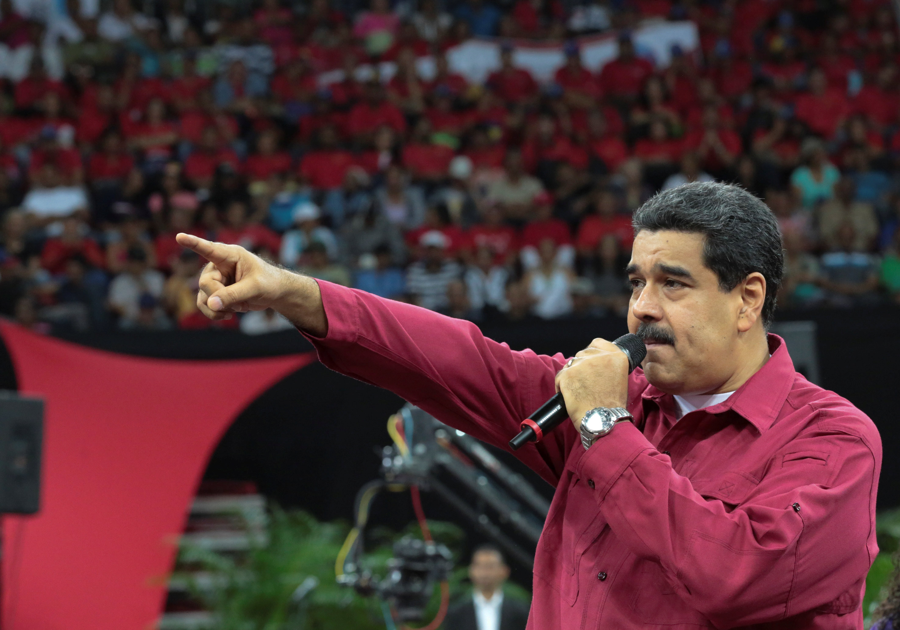 Президент Венесуэлы&nbsp;Николас Мадуро. Фото: &copy;&nbsp;Miraflores Palace/Handout via REUTERS