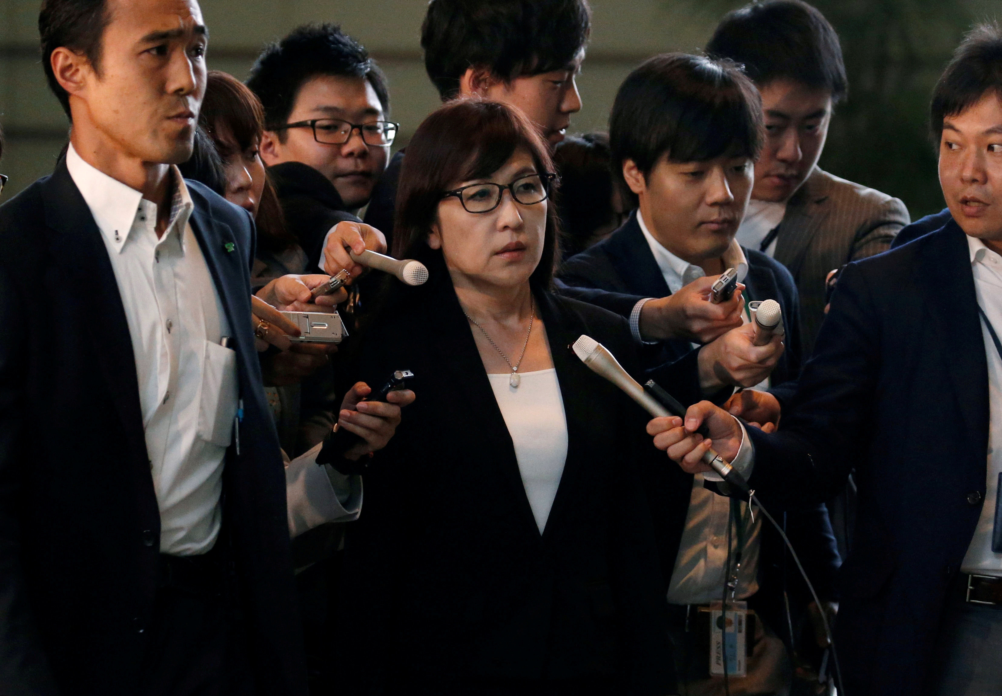 Министр обороны Японии Томоми Инада.&nbsp;Фото: &copy;&nbsp;REUTERSREUTERS/Toru Hanai