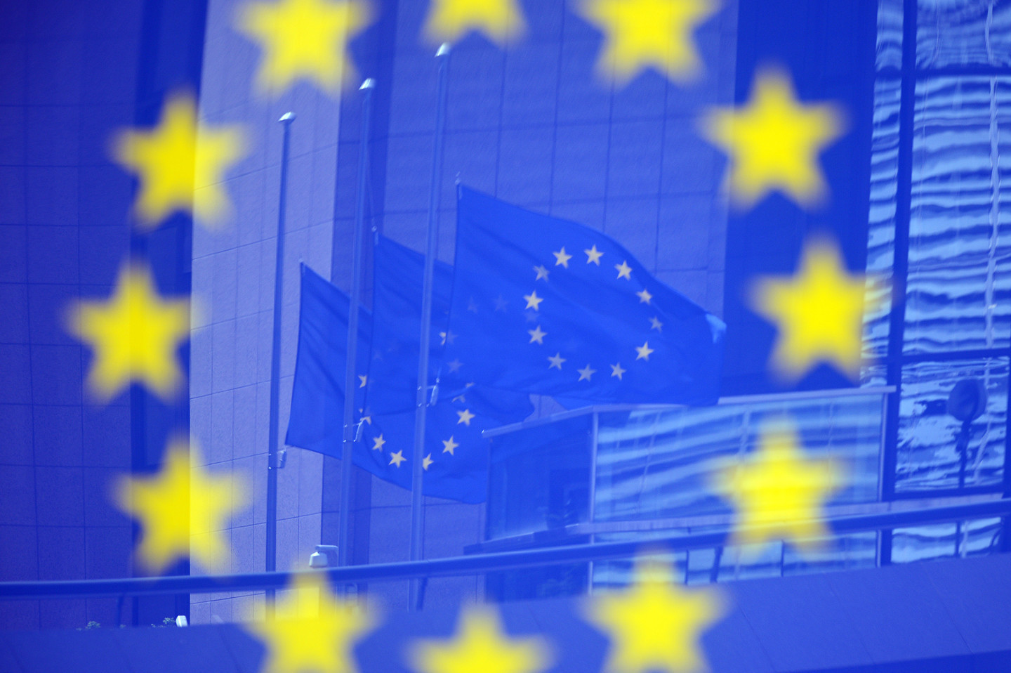 Флаг Евросоюза. Фото: &copy;РИА Новости/Алексей Витвицкий


