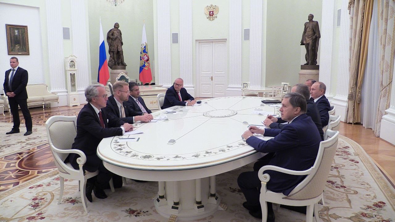 В ходе встречи Владимира Путина с Зигмаром Габриэлем. Фото:&copy; L!FE