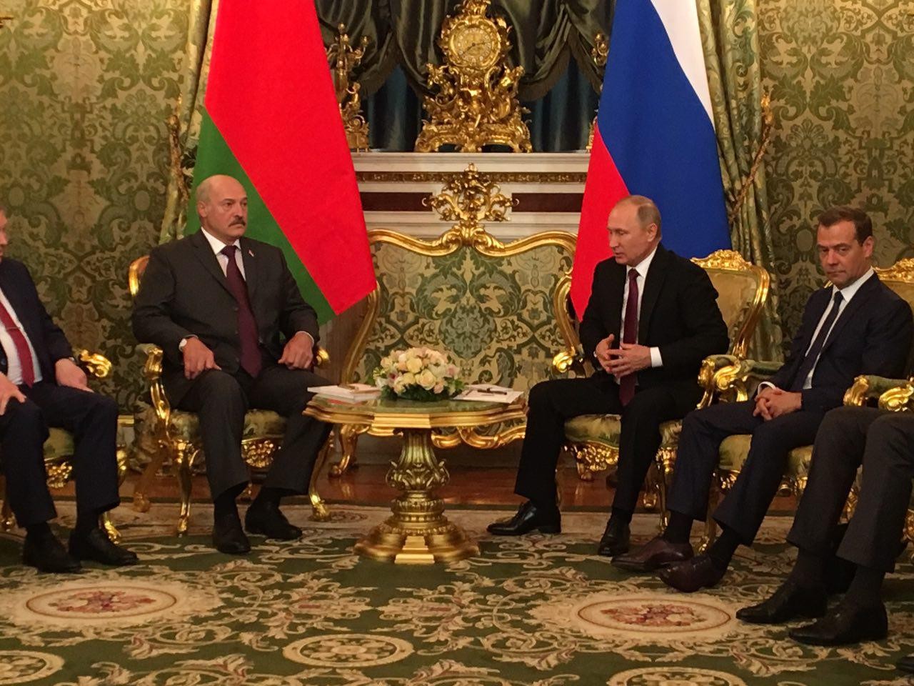 Встреча Владимира Путина и Александра Лукашенко в Кремле. Фото: &copy;L!FE/Александр Мельников