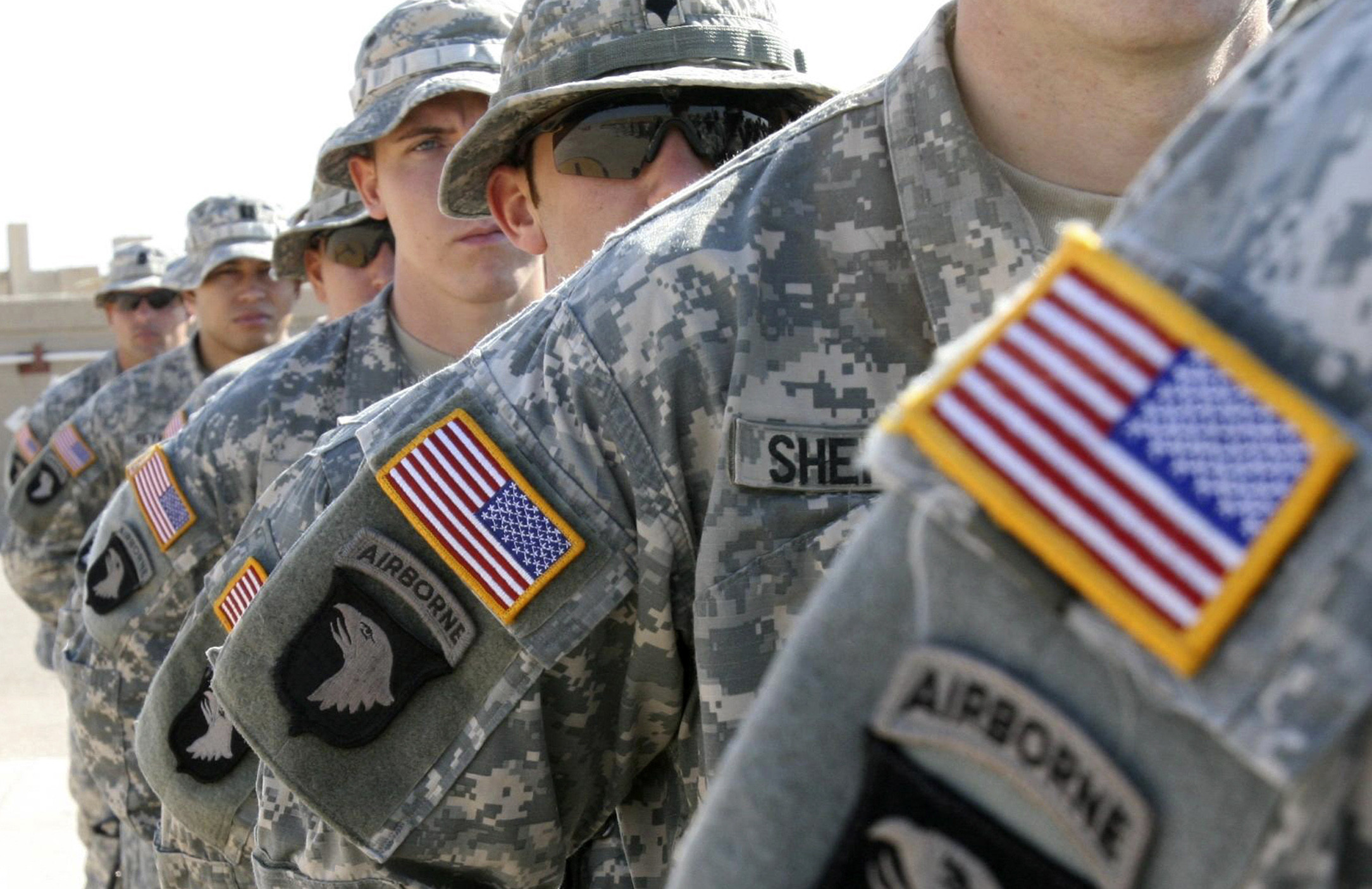 Американские солдаты. Фото: &copy;&nbsp;REUTERS/Sabah al-Bazee