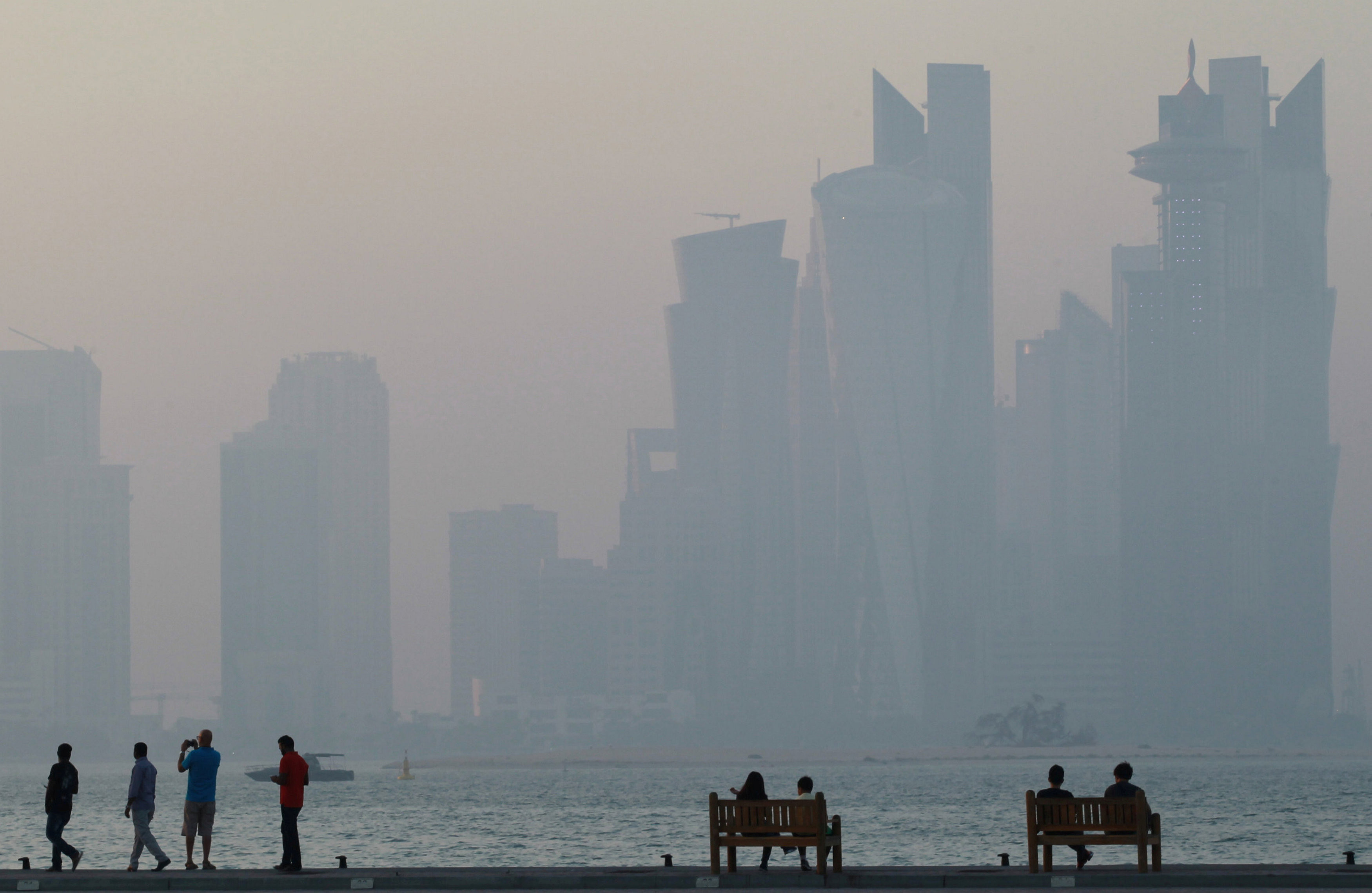 Доха, Катар. Фото: &copy; REUTERS / Naseem Zeitoon