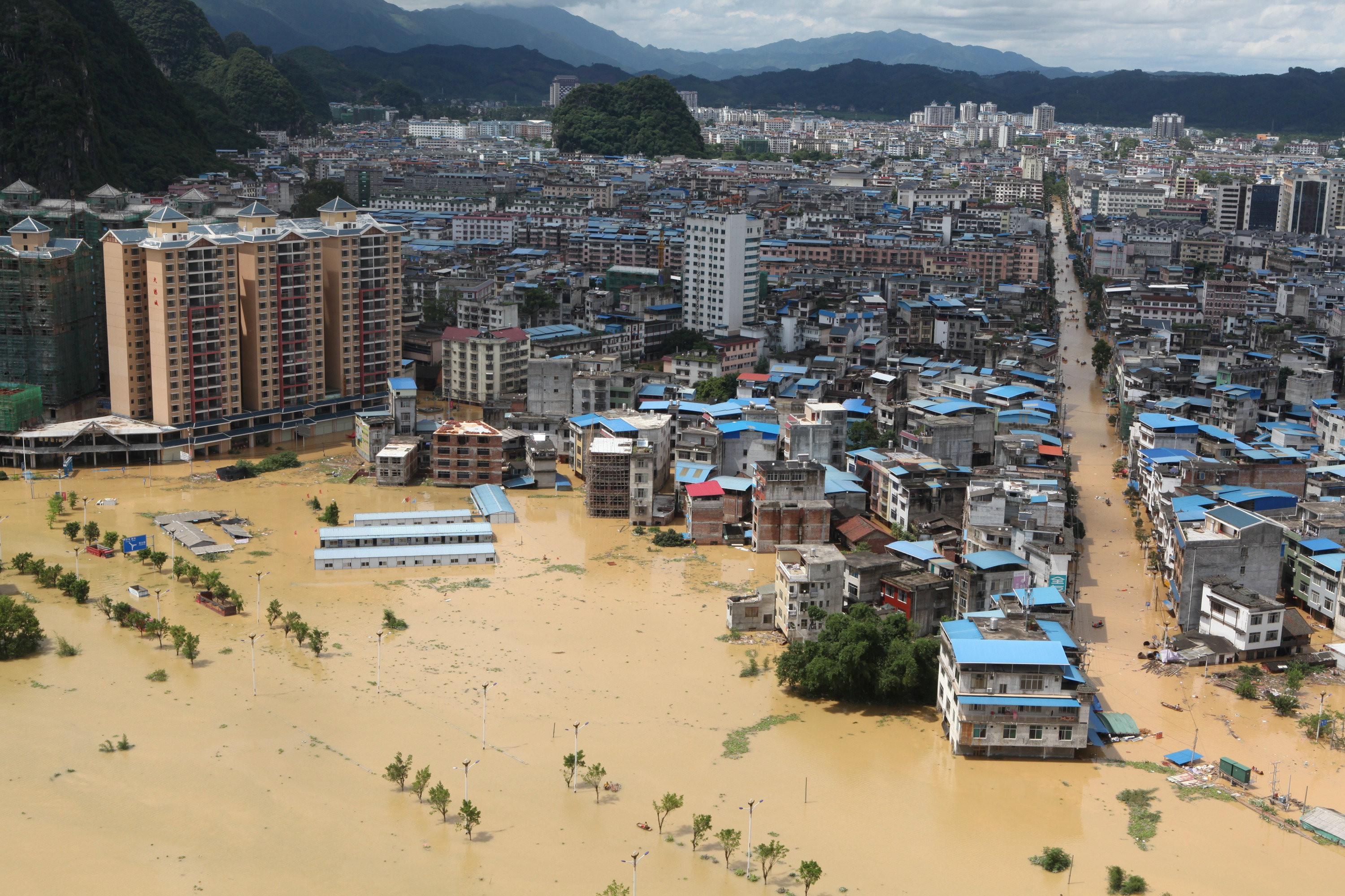 Наводнение на юге Китая. Фото: &copy; REUTERS/Stringer