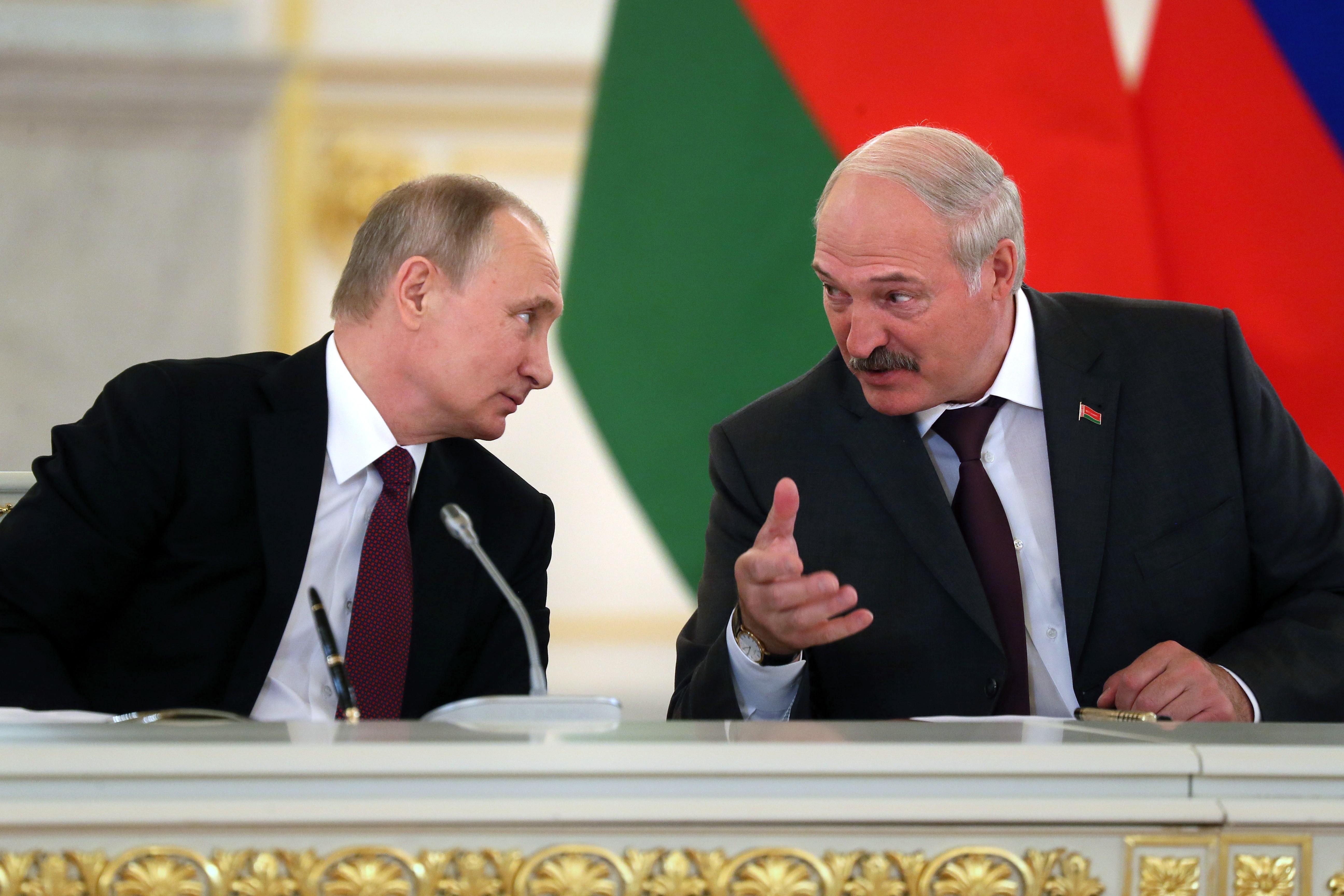 Владимир Путин и Александр Лукашенко. Фото: &copy; РИА Новости/Екатерина Штукина