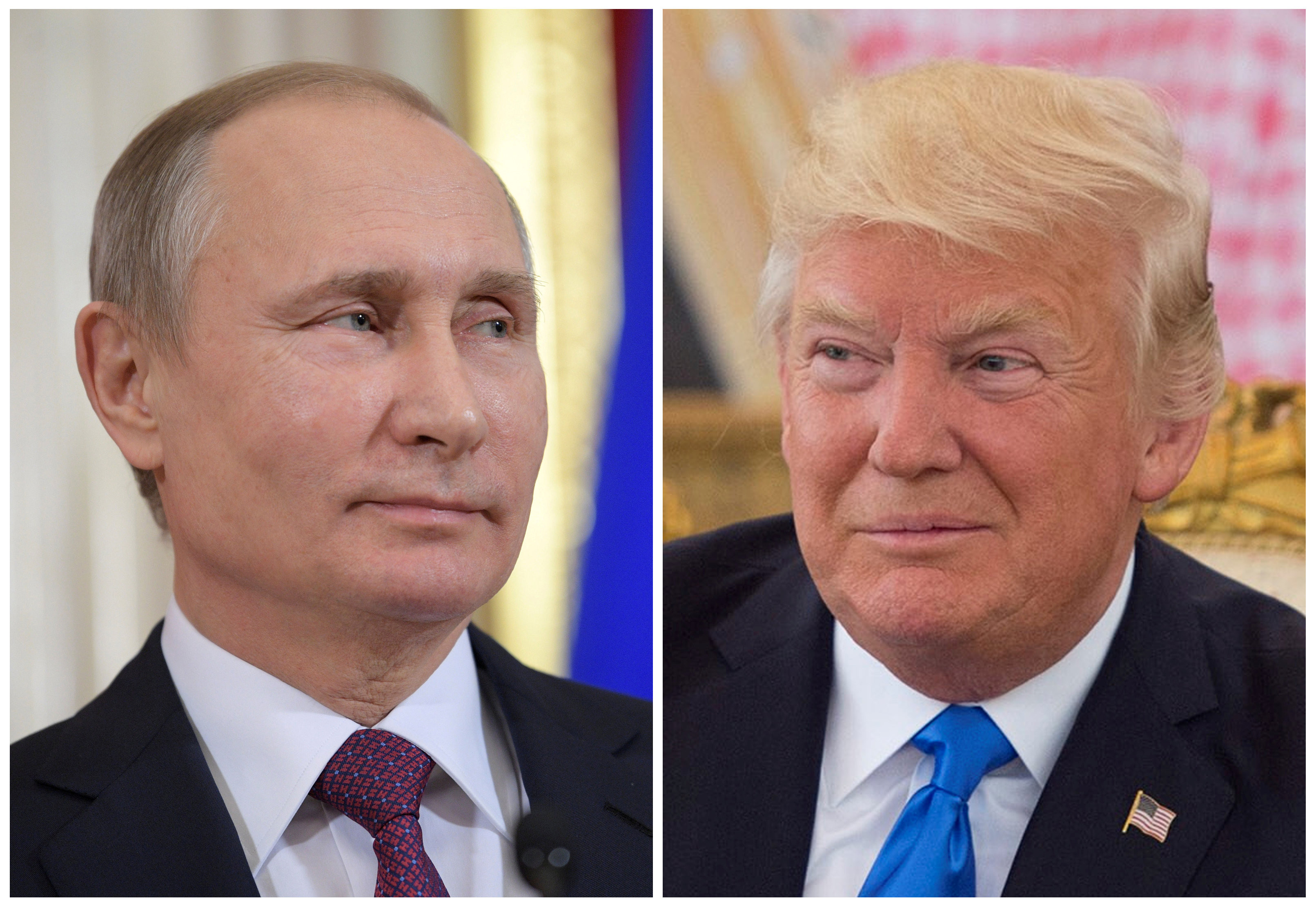 Президент РФ Владимир Путин и глава США Дональд Трамп. Фото: &copy;Reuters