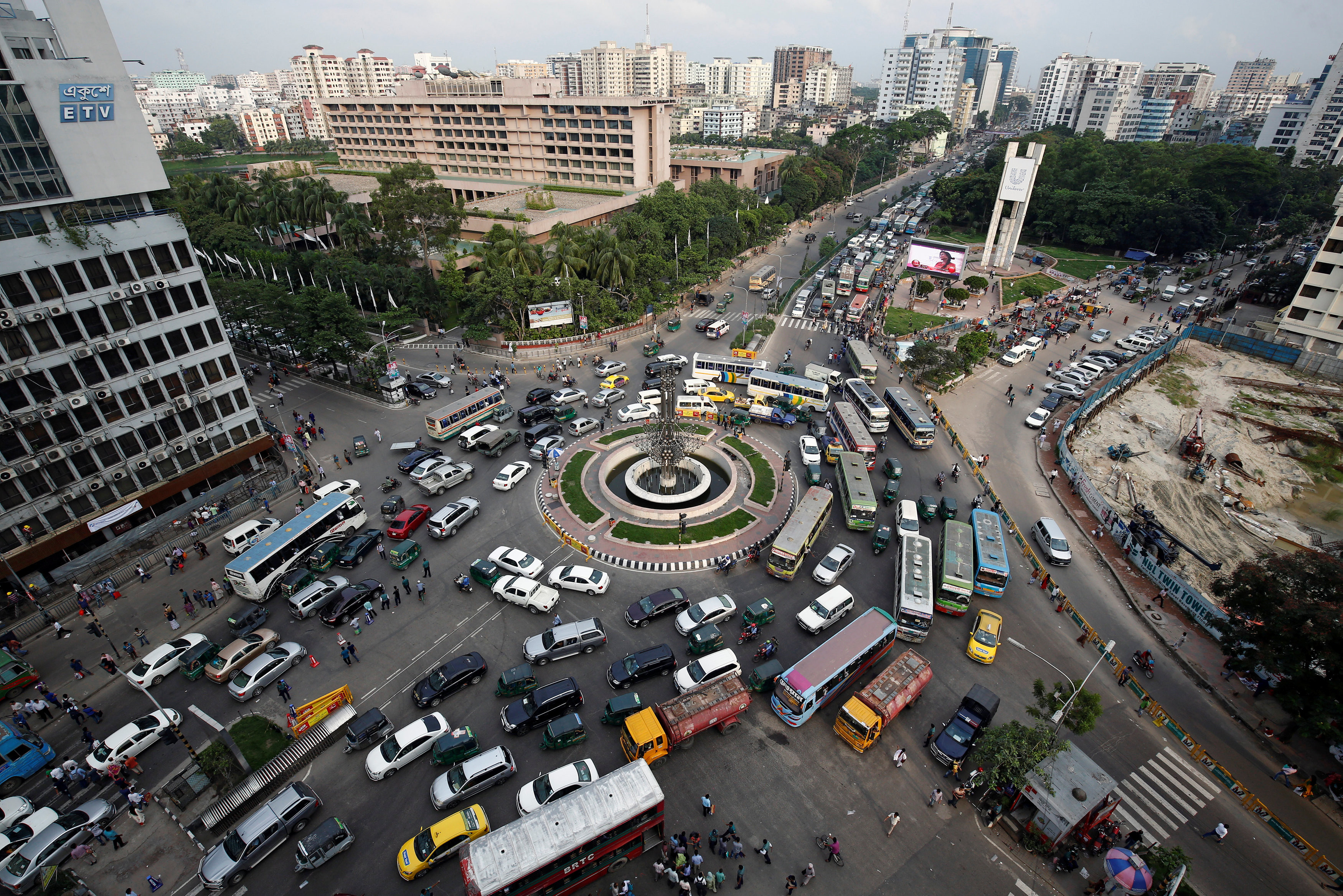 Столица Бангладеш Дакка. Фото: &copy;&nbsp;REUTERS/Mohammad Ponir Hossain