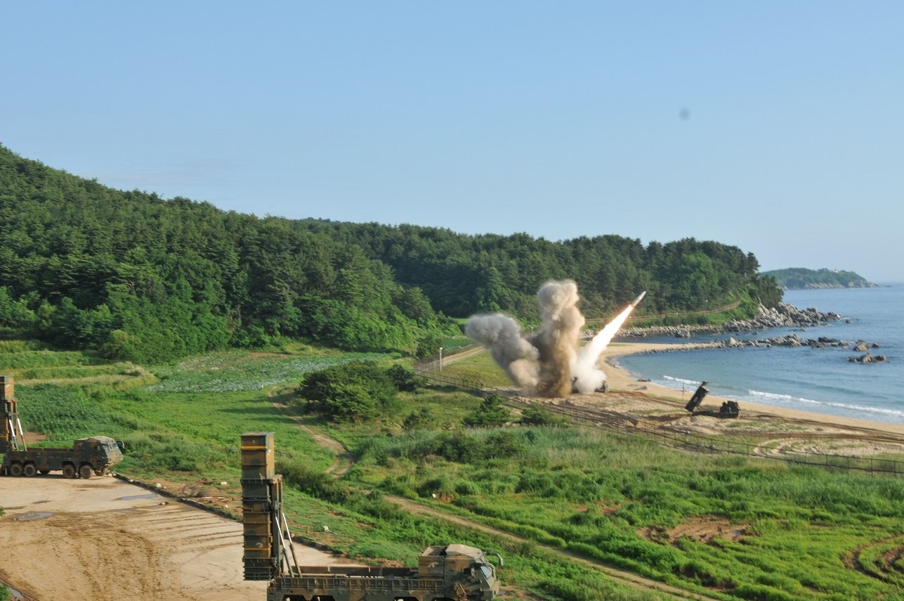 Совместные военные испытания США и Южной Кореи. Фото:&nbsp;twitter.com/NBCNightlyNews