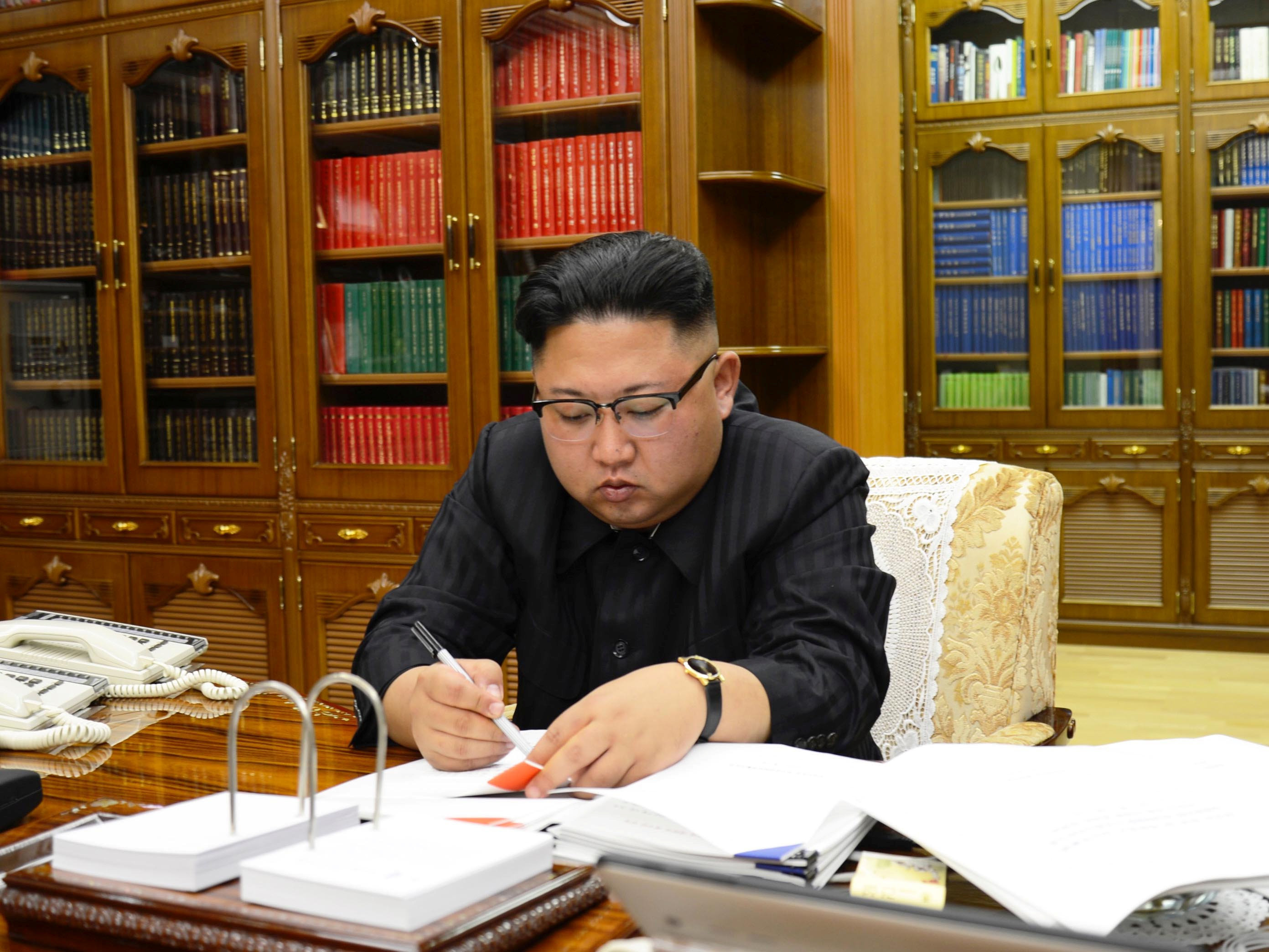 Лидер Северной Кореи Ким Чен Ын. Фото: &copy;&nbsp;KCNA/via REUTERS&nbsp;
