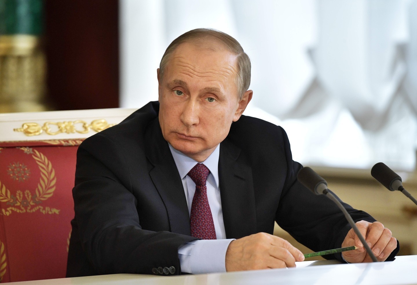 Владимир Путин. Фото: &copy;РИА Новости/Алексей Никольский






