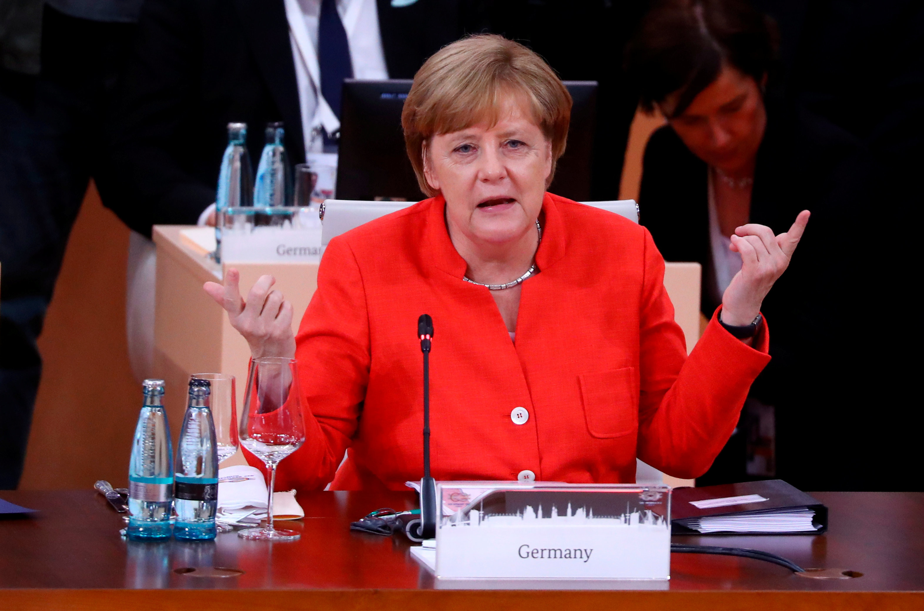 Ангела Меркель. Фото: © REUTERS/Kai Pfaffenbach