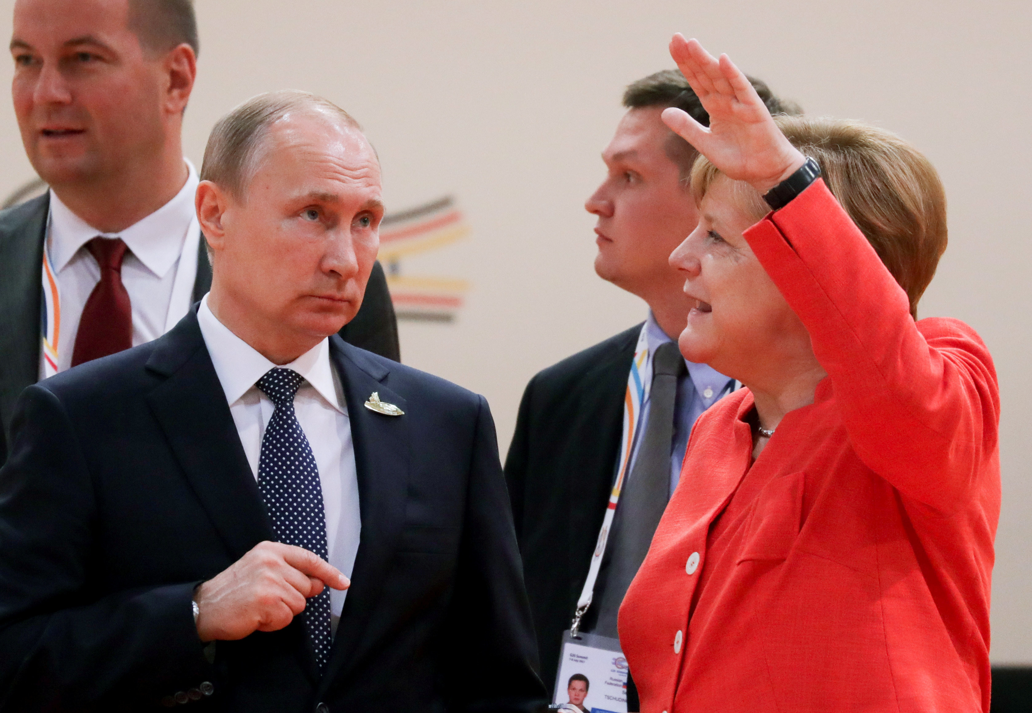 Владимир Путин и Ангела Меркель. Фото: © REUTERS/Kay Nietfeld