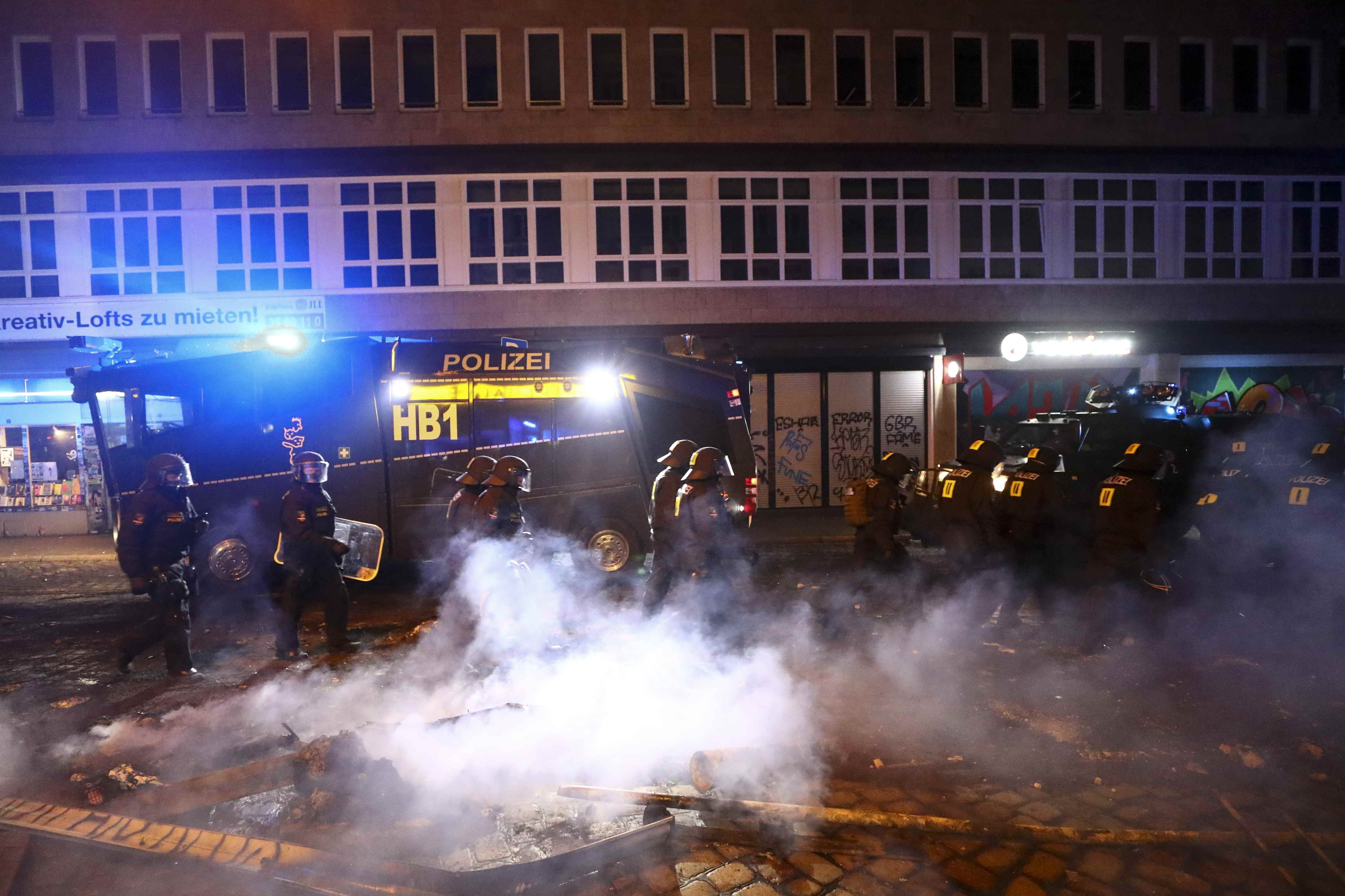 Беспорядки в Гамбурге. Фото: &copy;REUTERS/Pawel Kopczynski