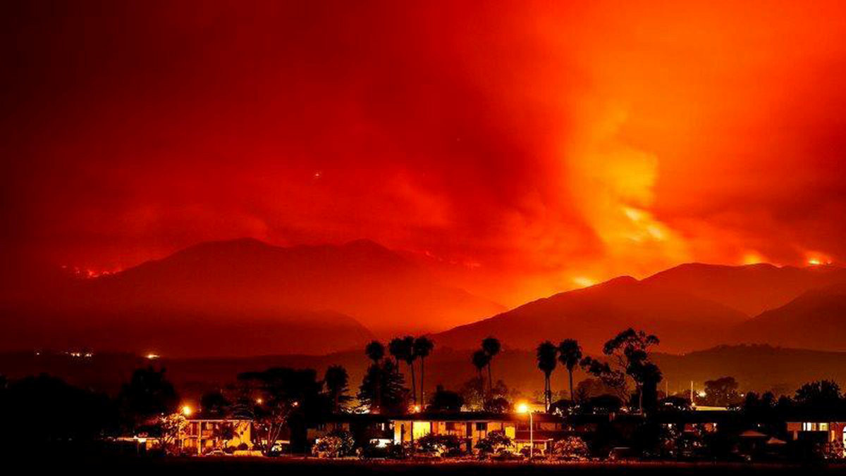 Пожар в Калифорнии. Фото: &copy; Calfire/Handout via REUTERS