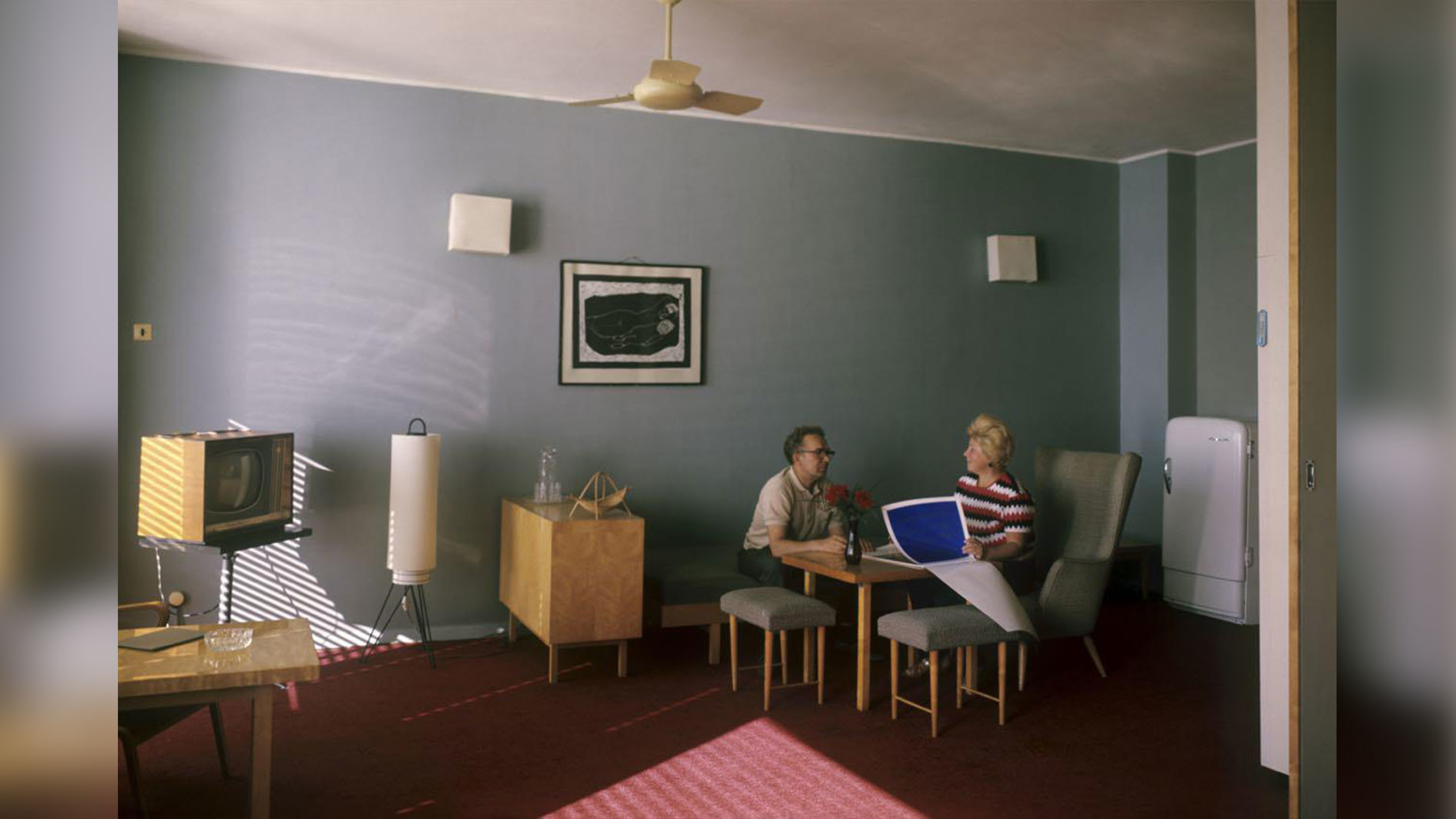 Палата класса люкс. Объединённый санаторий "Сочи". Год 1968. Фото: © РИА Новости
