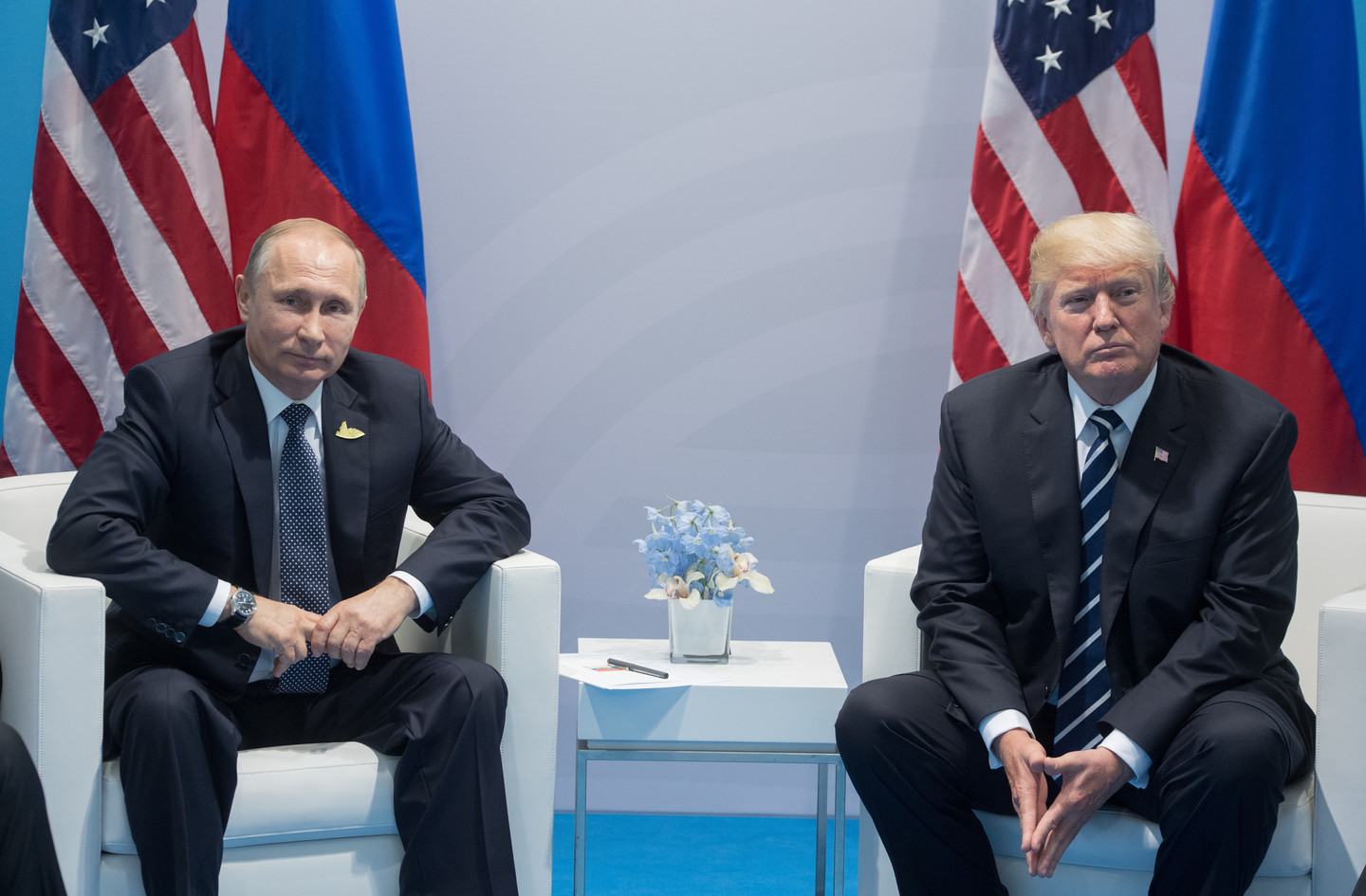 Владимир Путин и Дональд Трамп.&nbsp;Фото: &copy; РИА Новости/Сергей Гунеев