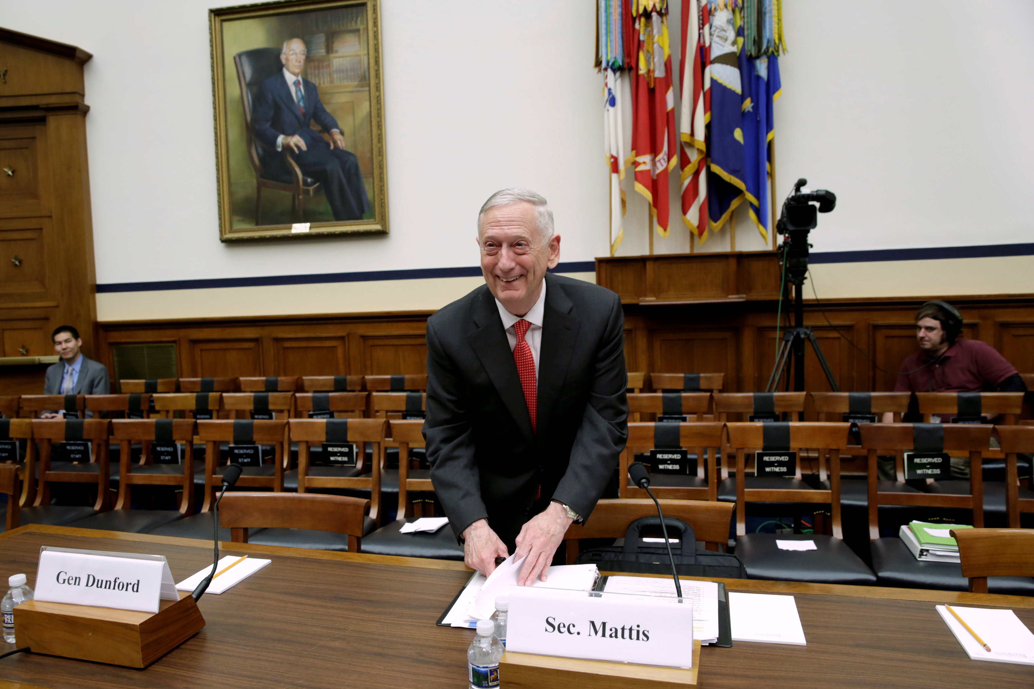 Министр обороны США Джеймс Мэттис. Фото: &copy; REUTERS/Yuri Gripas