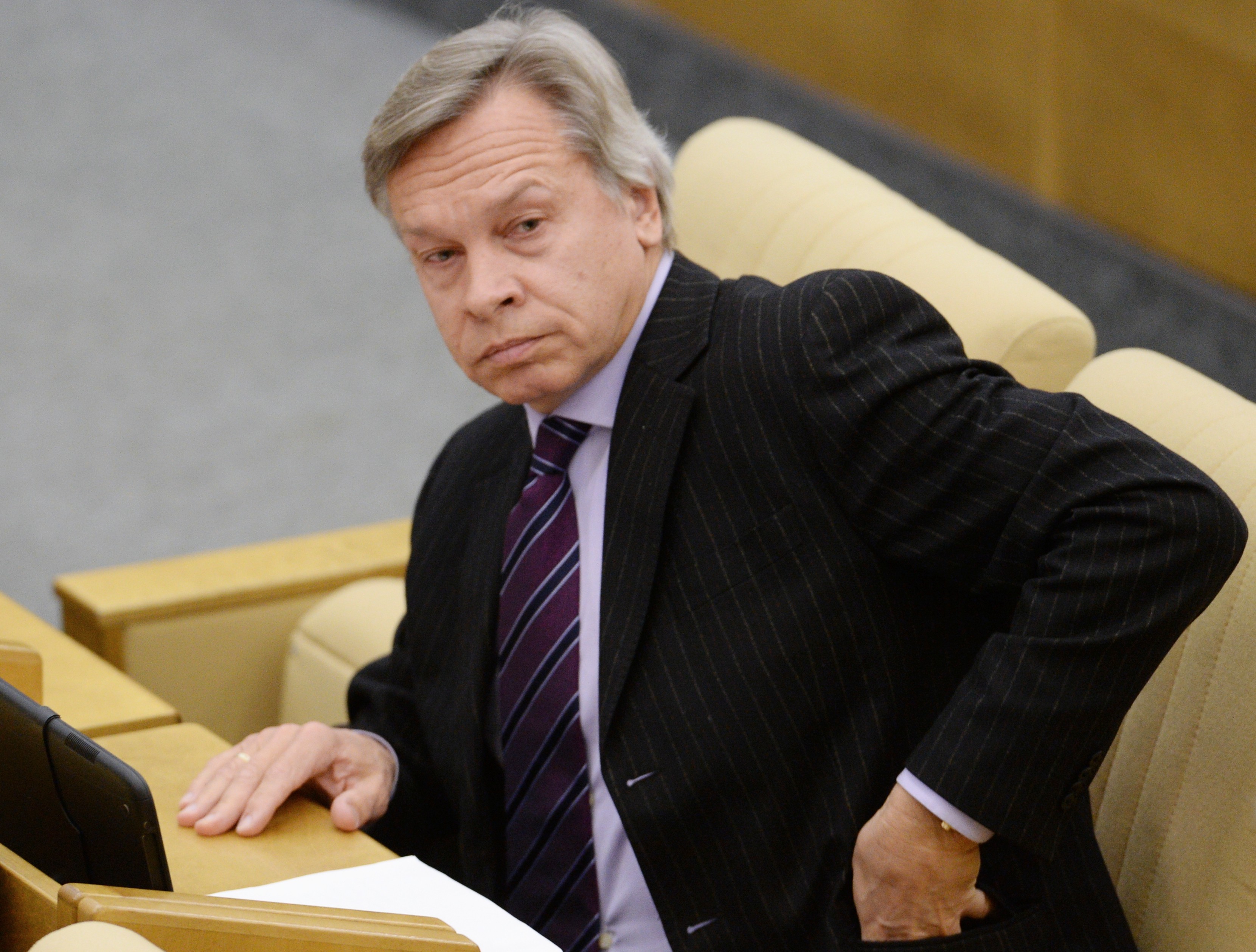 Сенатор Алексей Пушков. Фото: &copy; РИА Новости/Владимир Федоренко